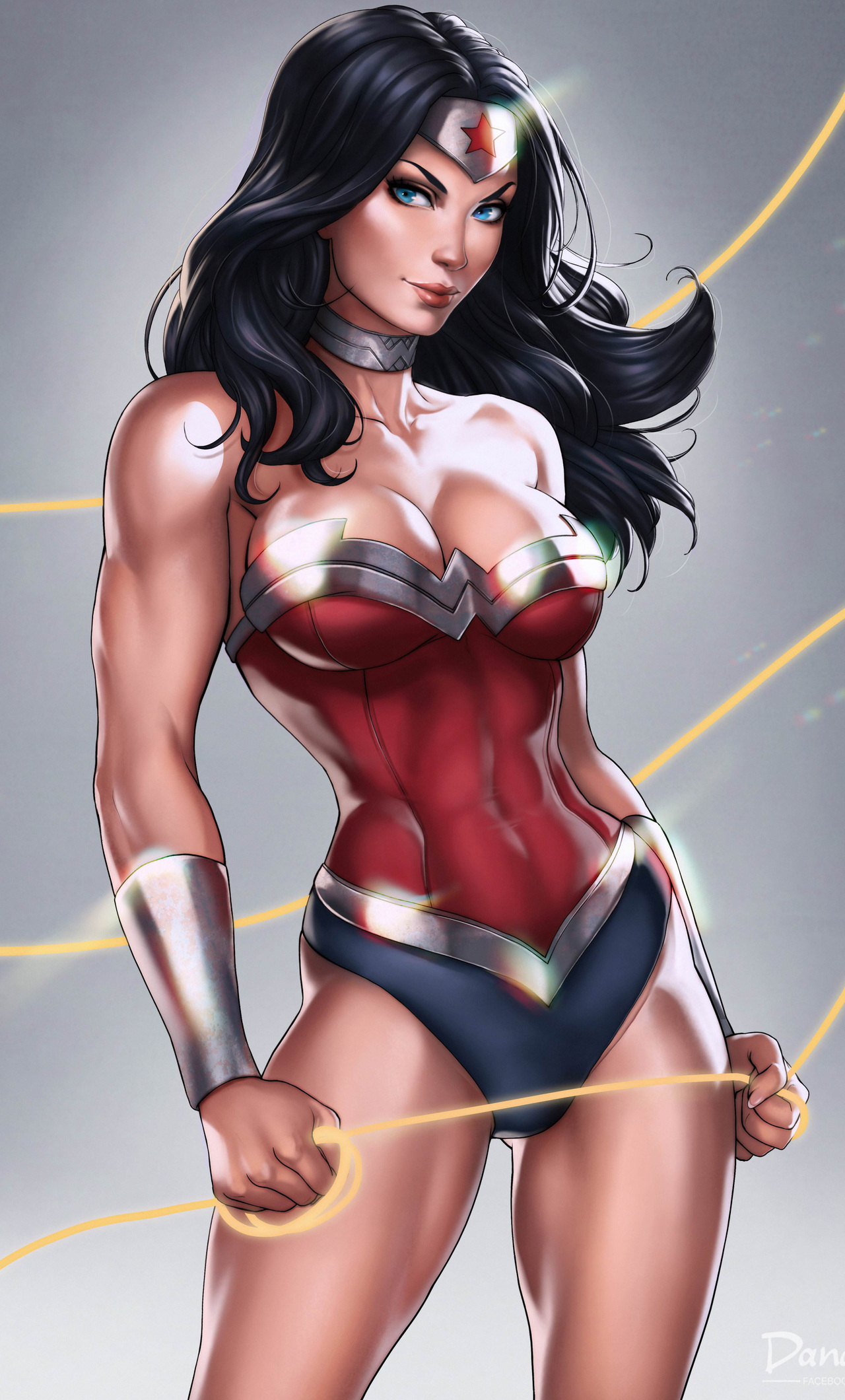 Wonder Woman Completely Naked.