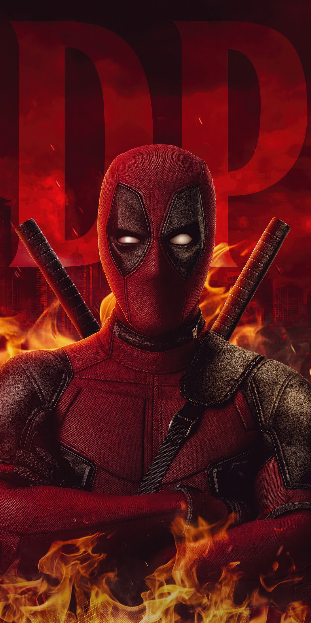 1080x2160 Deadpool 2023 Artwork One Plus 5T,Honor 7x,Honor view 10,Lg ...