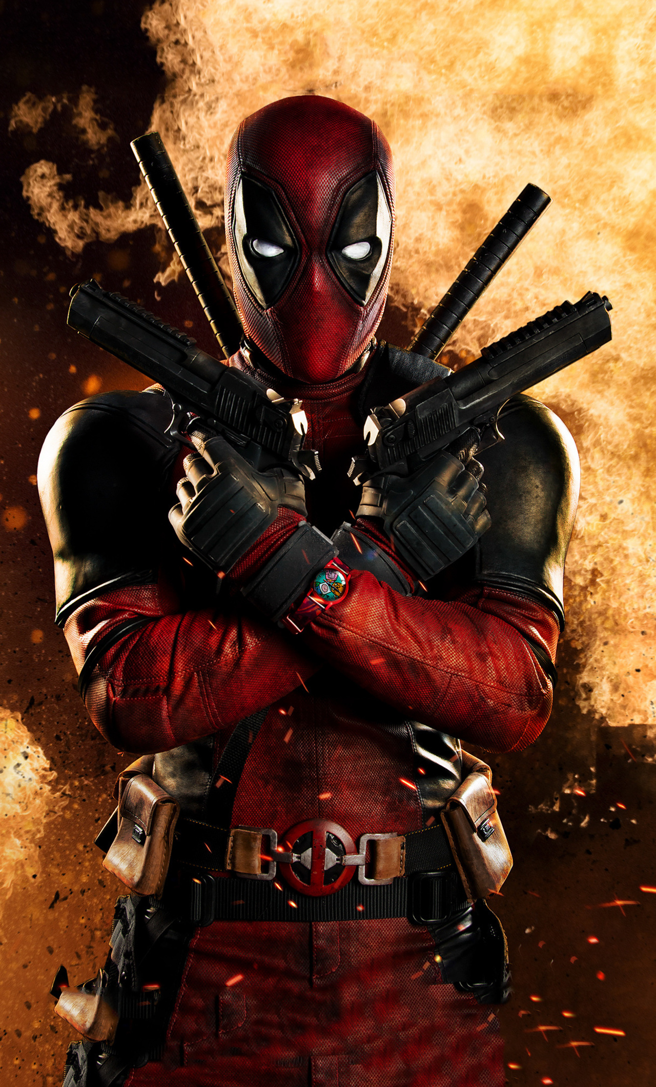1280x2120 Deadpool 4k Cosplay iPhone 6+ HD 4k Wallpapers, Images,  Backgrounds, Photos and Pictures