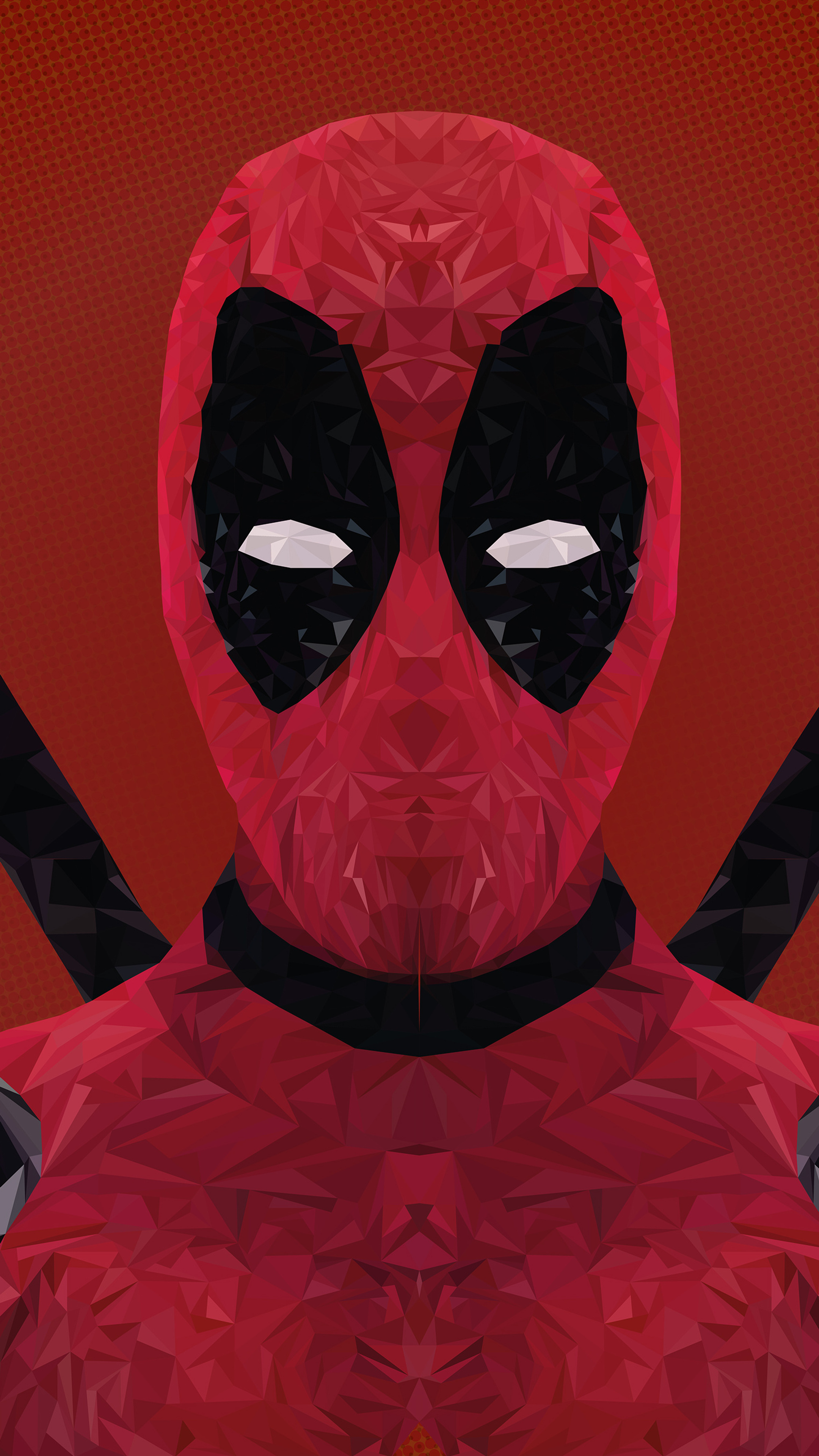 2160x3840 Deadpool 4k Low Poly Sony Xperia X,XZ,Z5 Premium ,HD 4k ...