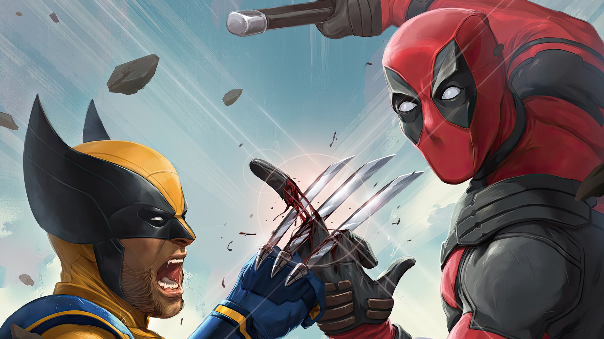 1920x1080 Deadpool And Wolverine Brilliance Laptop Full HD 1080P ,HD 4k ...