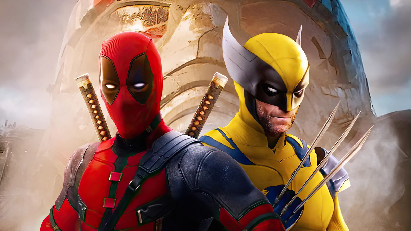 1600x900 Deadpool And Wolverine Compasses Wallpaper,1600x900 Resolution ...