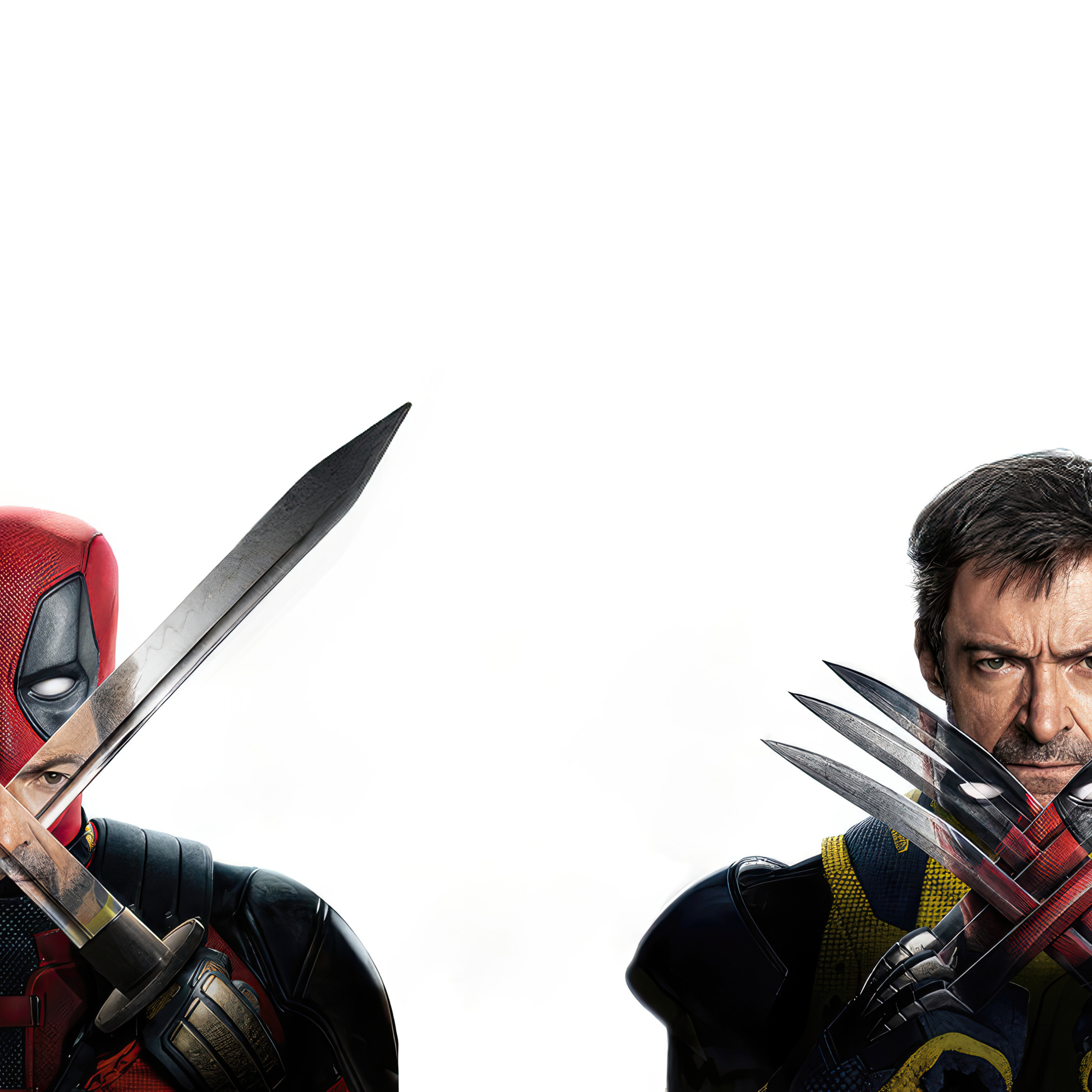 2048x2048 Deadpool And Wolverine Official Duo Poster Ipad Air ,hd 4k 