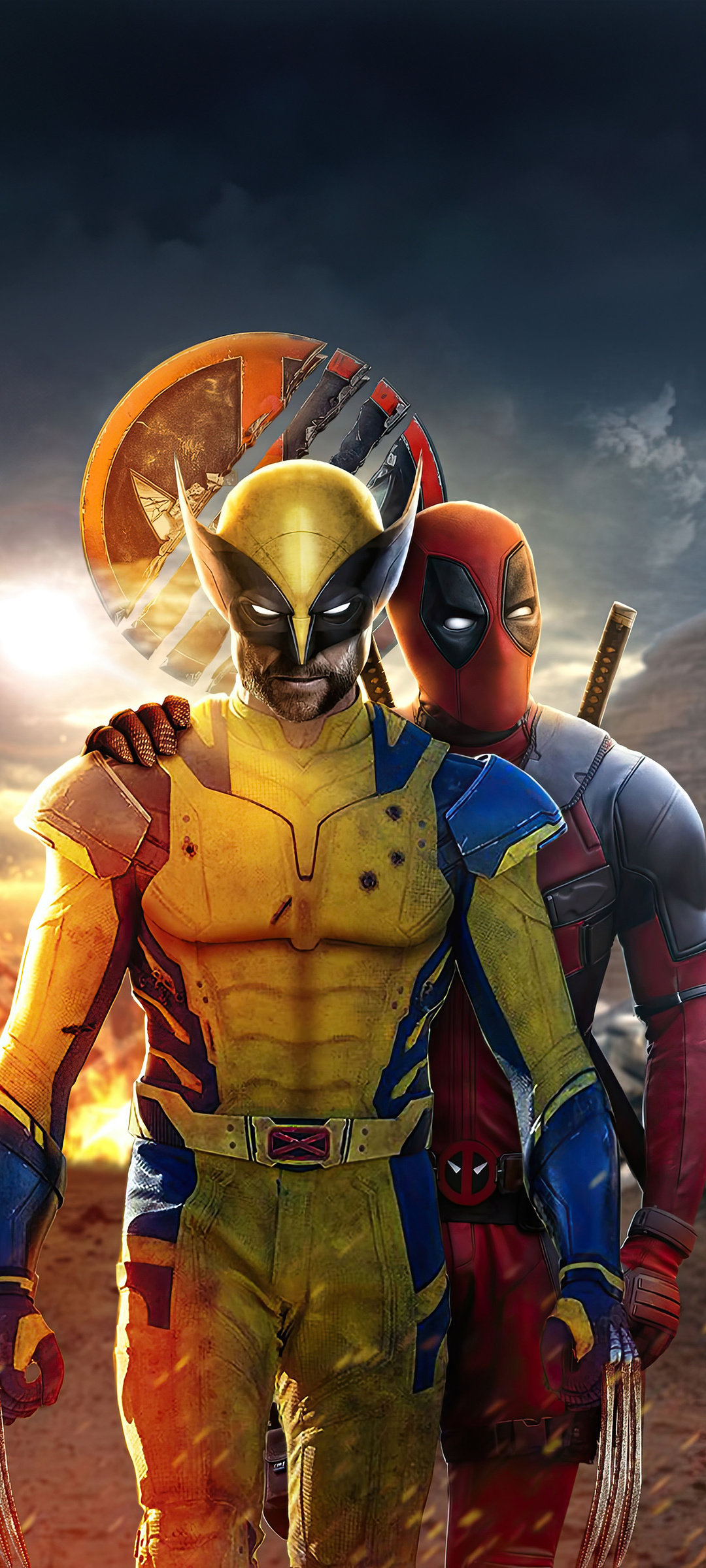 1080x2400 Deadpool And Wolverine Reckless Pursuit Google Pixel 7 ,HD 4k ...