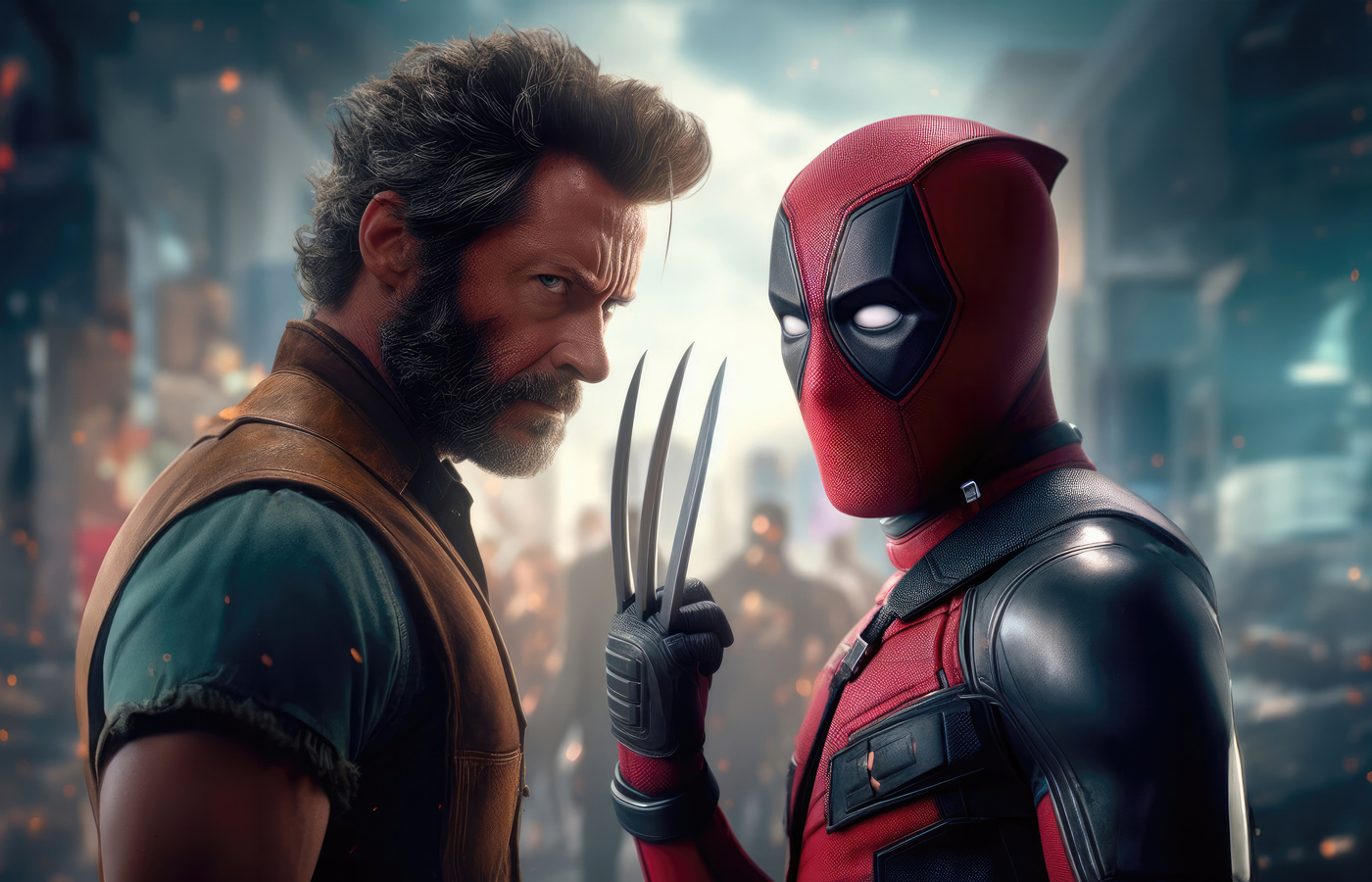 1400x900 Deadpool And Wolverine Rivals Wallpaper,1400x900 Resolution HD
