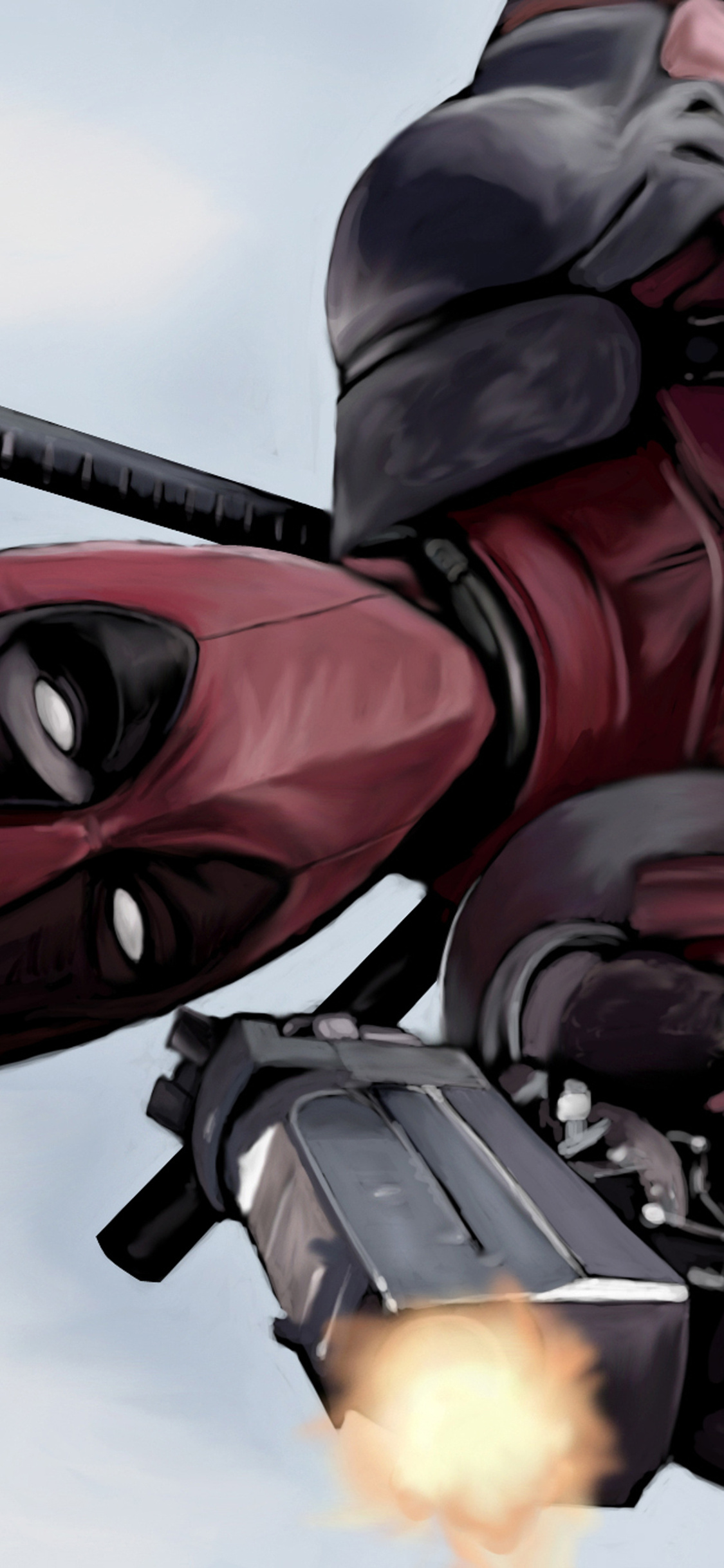 1125x2436 Deadpool Artwork 4k Iphone XS,Iphone 10,Iphone X ,HD 4k