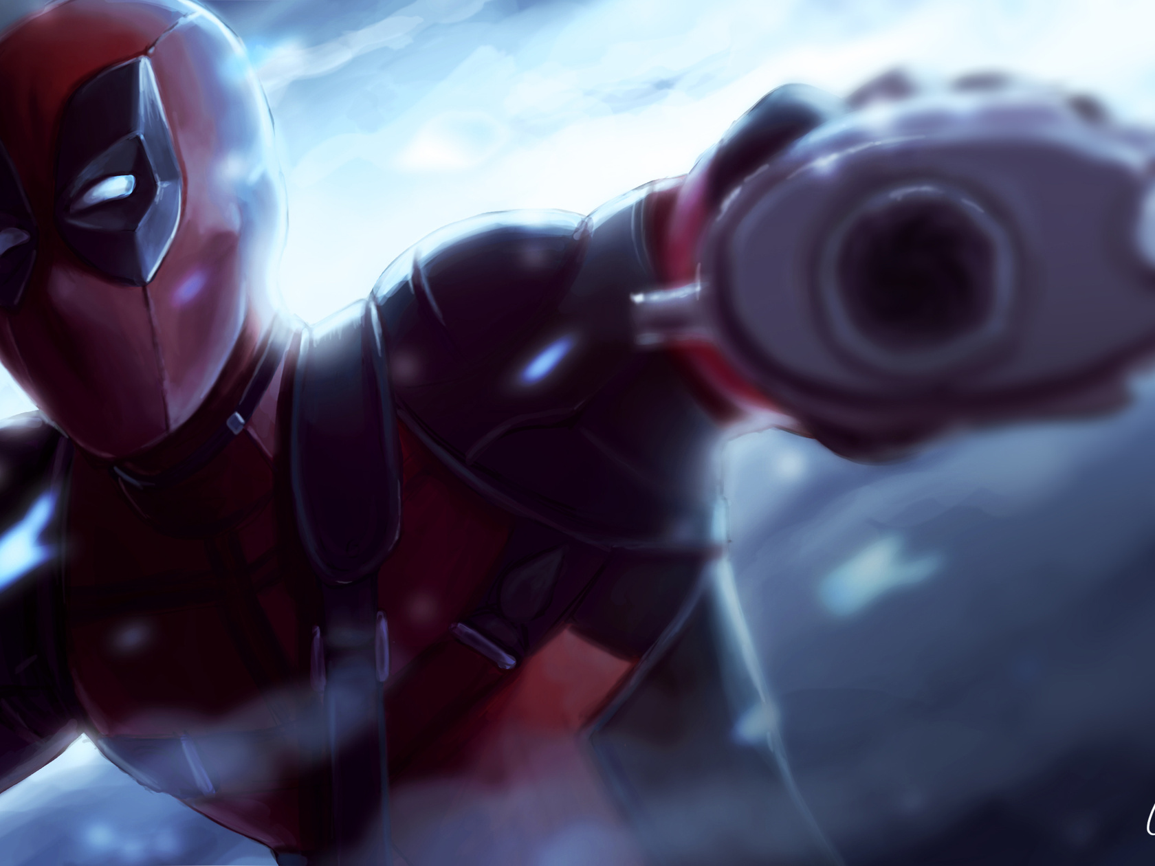 1680x1260 Deadpool Gun Art 1680x1260 Resolution HD 4k Wallpapers ...