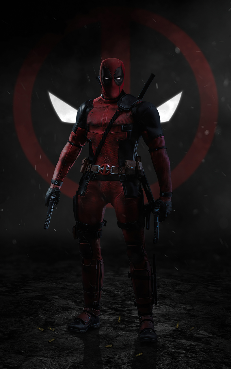 800x1280 Deadpool With Two Guns 4k Nexus 7,Samsung Galaxy Tab 10,Note  Android Tablets HD 4k Wallpapers, Images, Backgrounds, Photos and Pictures