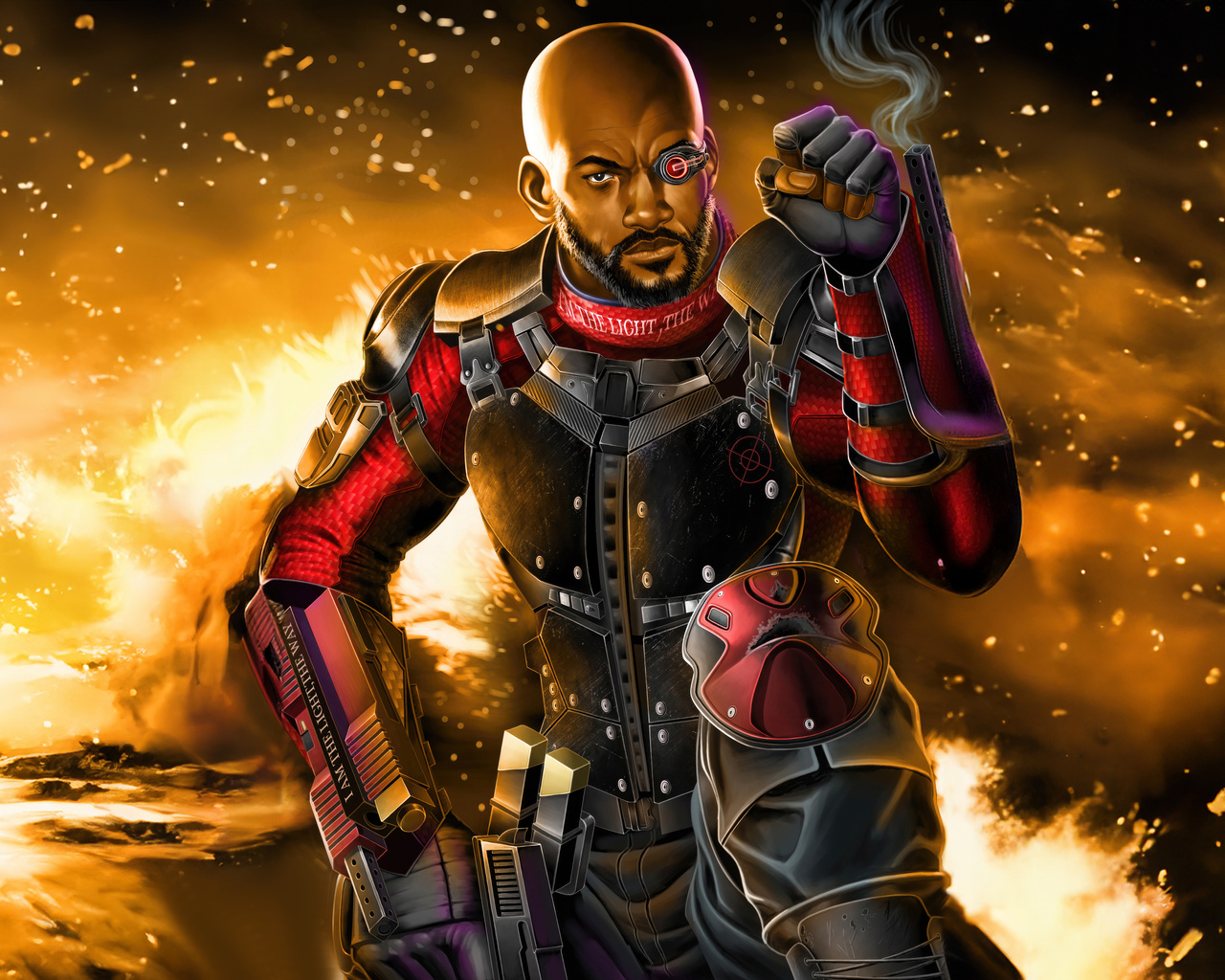 1280x1024 Deadshot Eyes Of The Marksman Wallpaper,1280x1024 Resolution ...