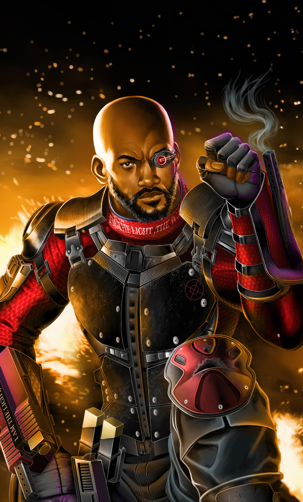 1280x2120 Deadshot Eyes Of The Marksman iPhone 6+ ,HD 4k Wallpapers ...