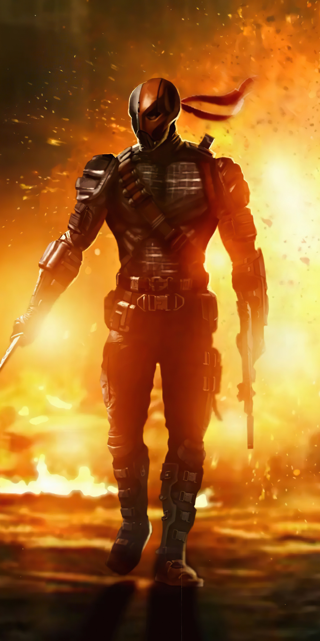 1080x2160 Death Stroke Concept Art 5k One Plus 5T,Honor 7x,Honor view ...