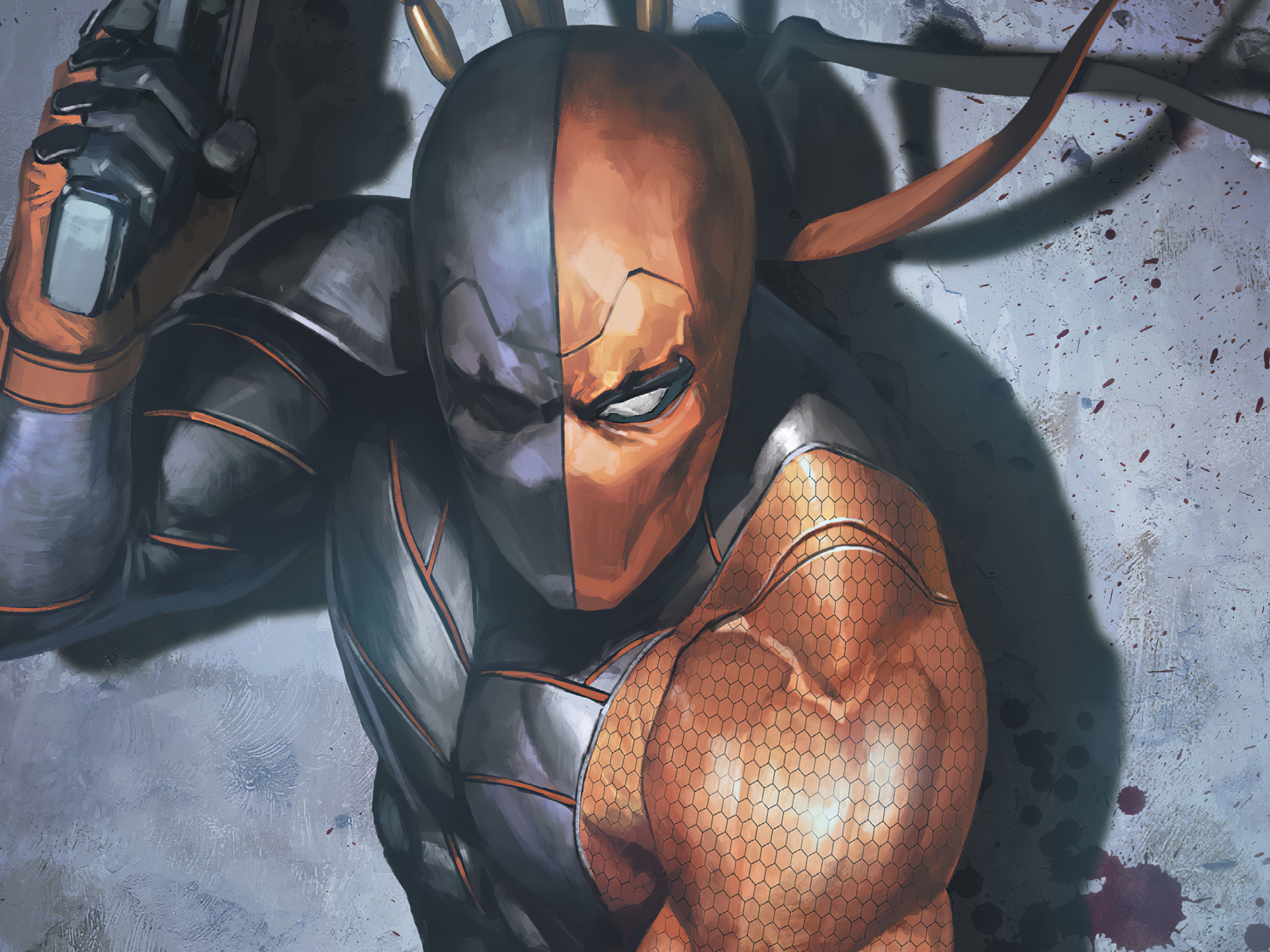 1920x1440 Deathstroke Gun Up 1920x1440 Resolution HD 4k Wallpapers ...