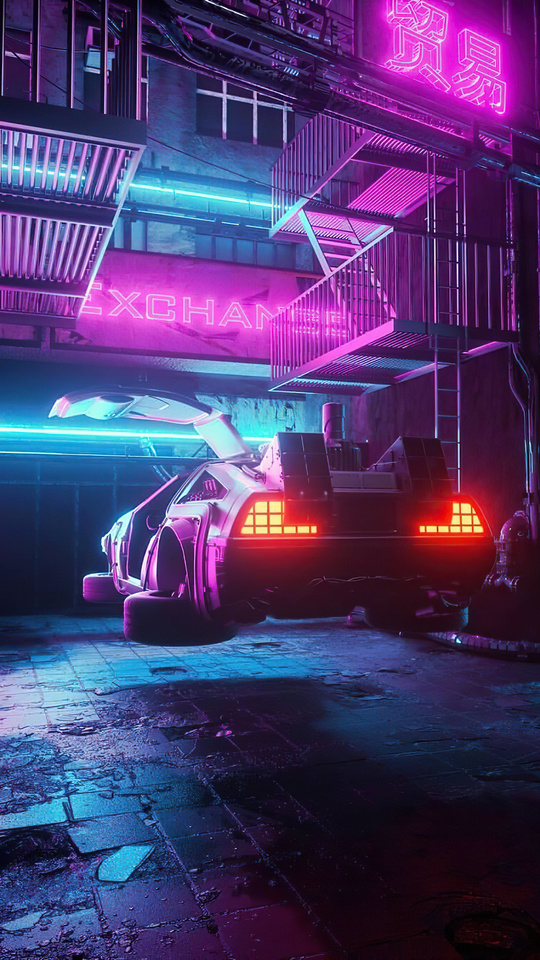 540x960 Delorean From Future 4k Wallpaper,540x960 Resolution HD 4k ...