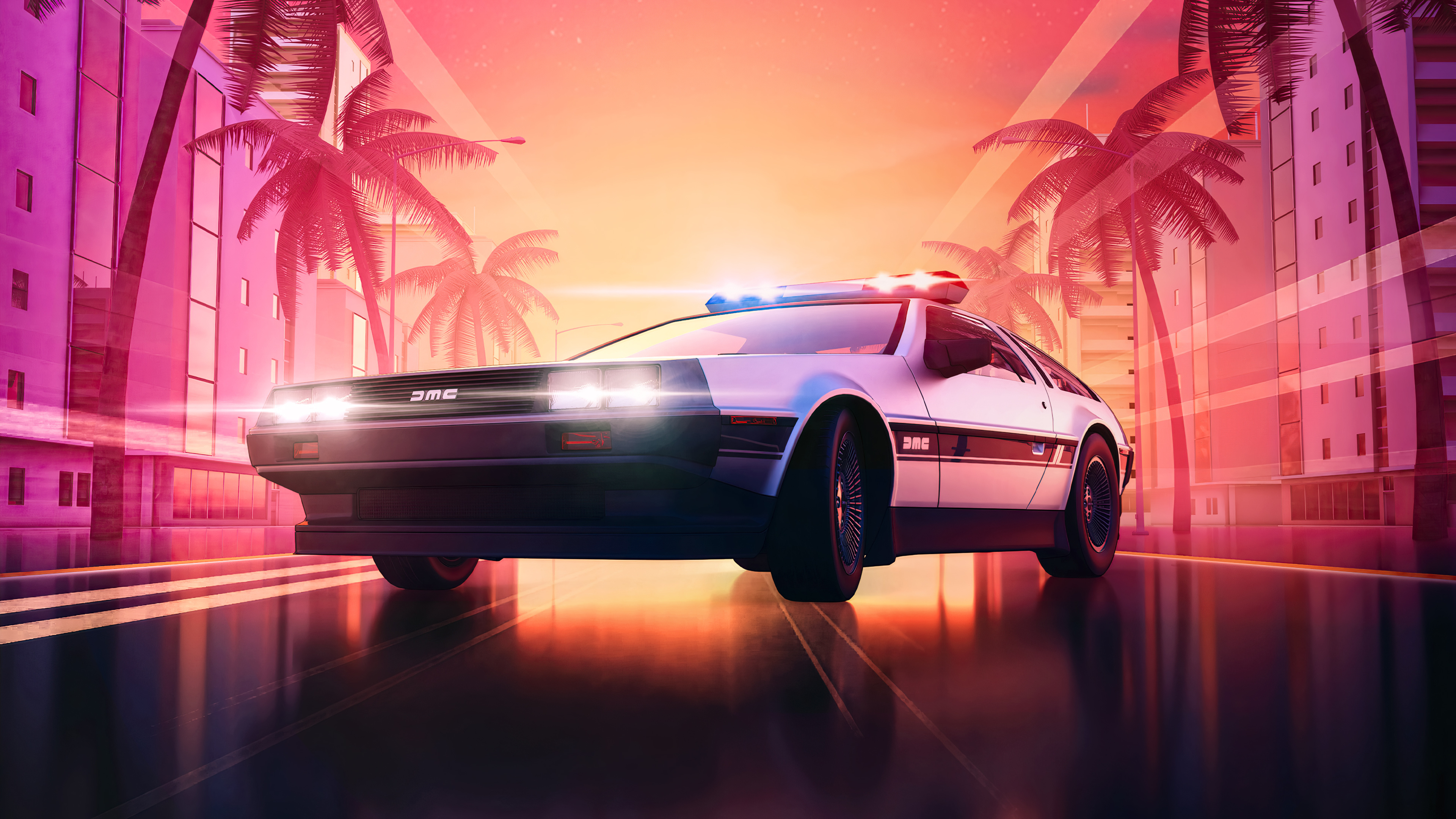 DMC DELOREAN Neon