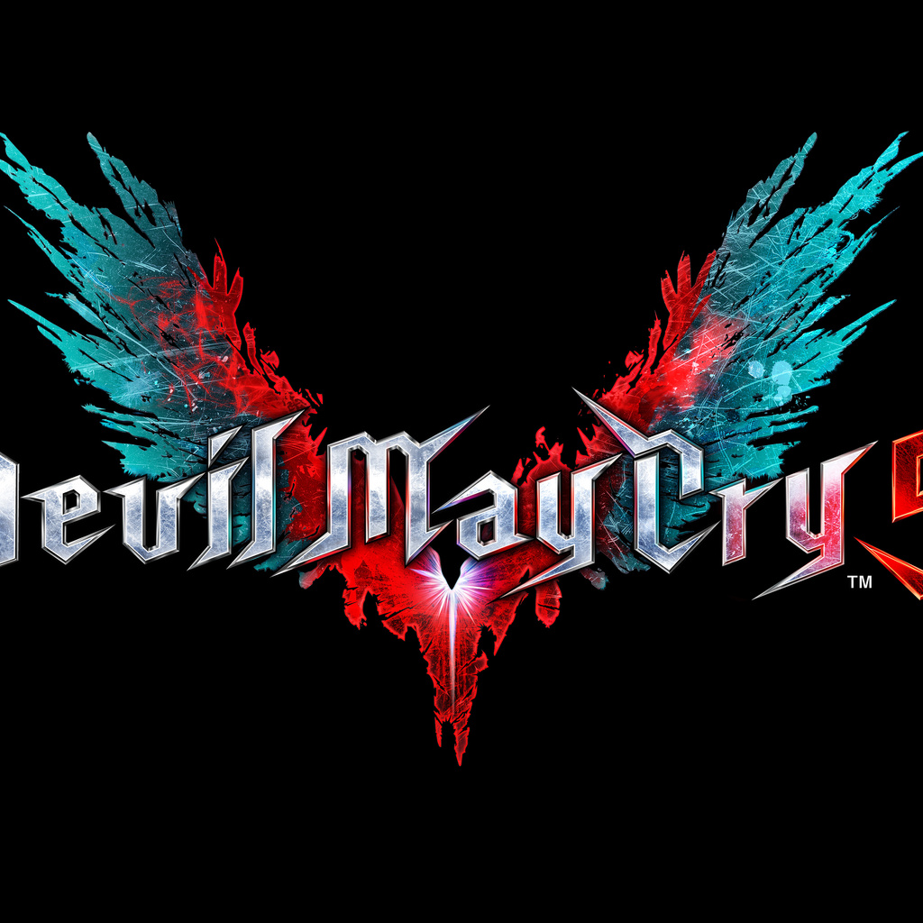 1024x1024 Devil May Cry 5 Logo 5k 1024x1024 Resolution HD 4k Wallpapers, Images, Backgrounds