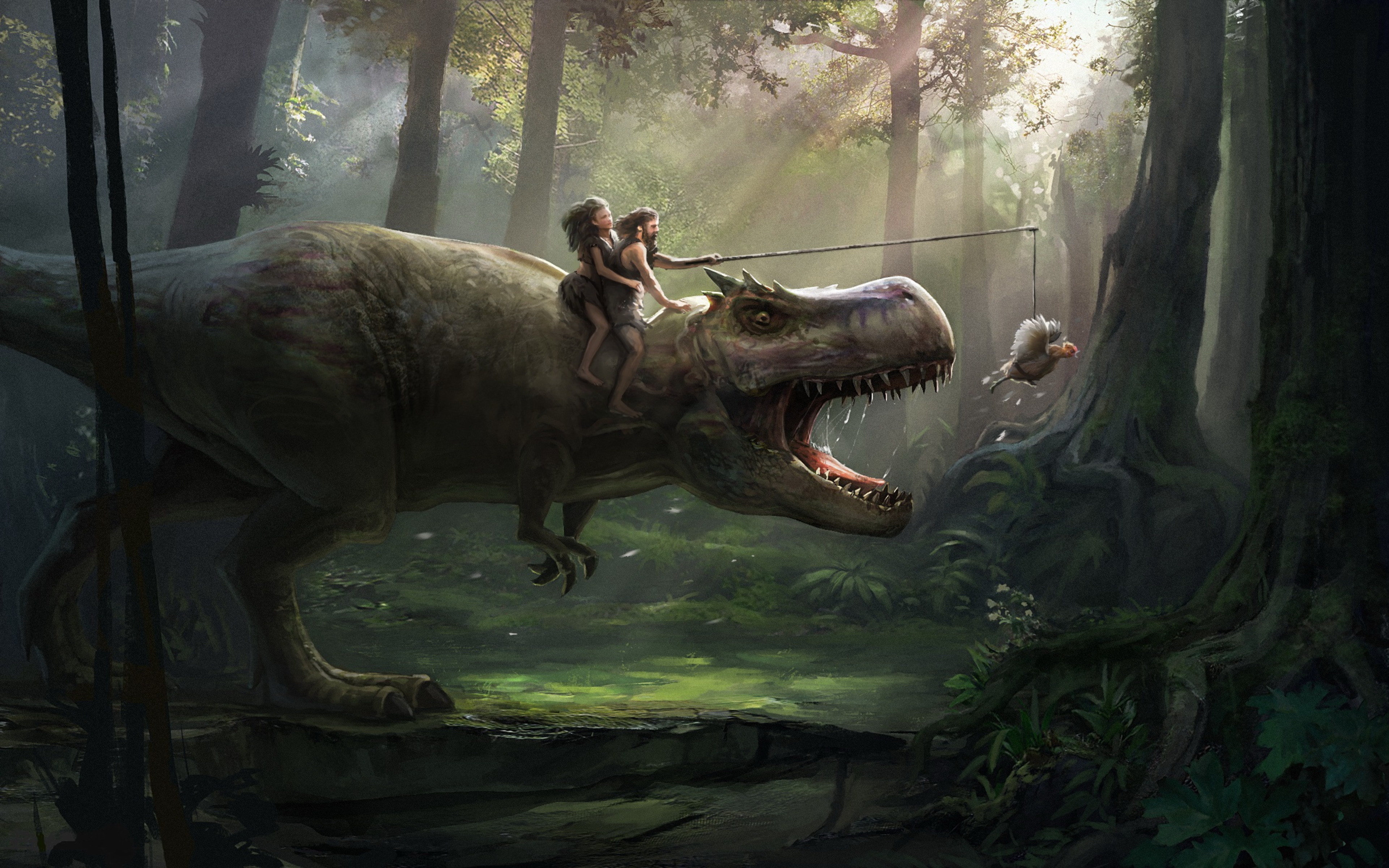 Dino human. Тираннозавр рекс. Тираннозавр рекс в джунглях. Тираннозавр рекс и человек арт. Тираннозавр АРК арт.