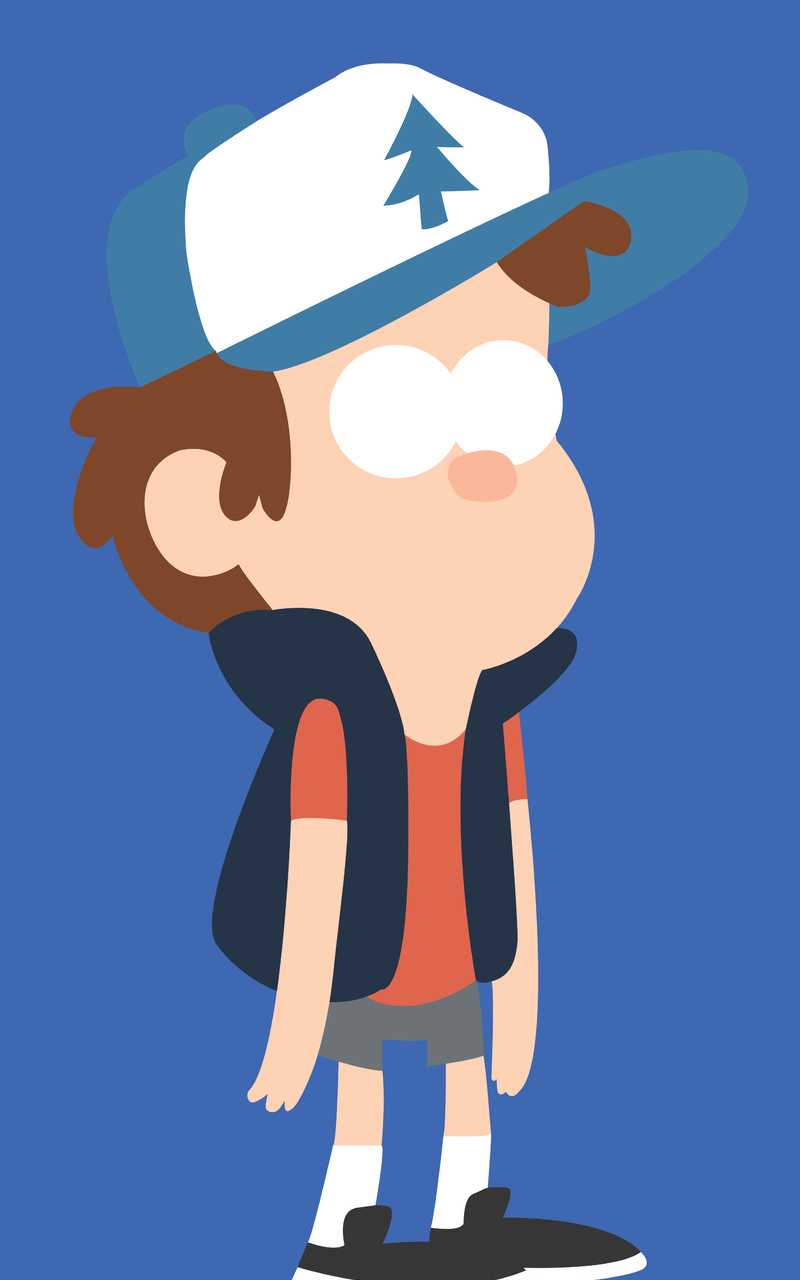 800x1280 Dipper In Gravity Falls Minimalism 8k Nexus 7,Samsung Galaxy Tab  10,Note Android Tablets HD 4k Wallpapers, Images, Backgrounds, Photos and  Pictures