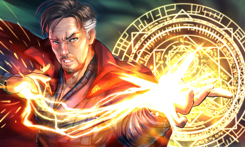 800x480 Doctor Strange Fanart 800x480 Resolution Hd 4k Wallpapers 