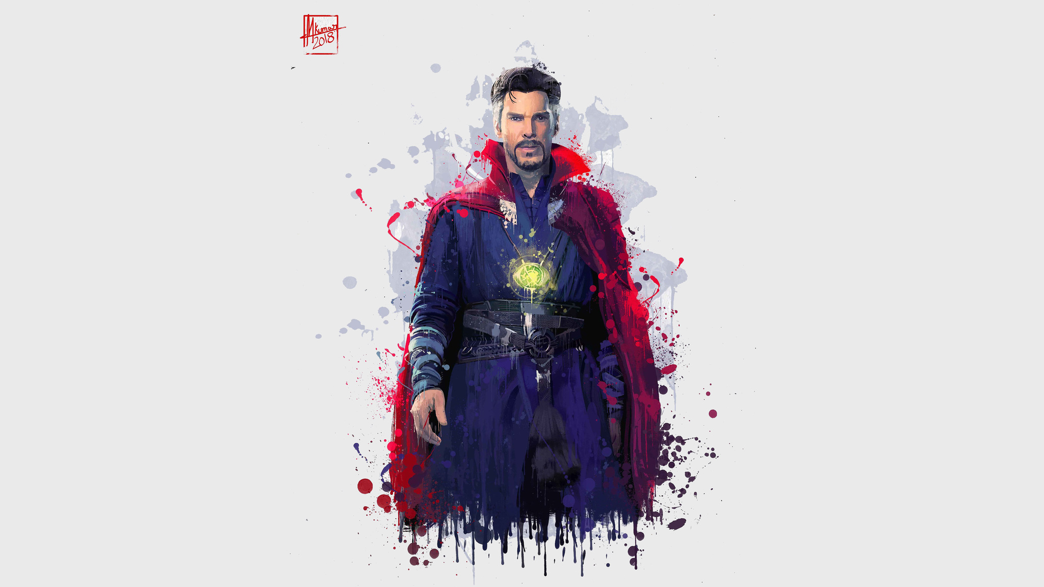 2048x1152 Doctor Strange In Avengers Infinity War 2018 4k Artwork 2048x1152  Resolution HD 4k Wallpapers, Images, Backgrounds, Photos and Pictures