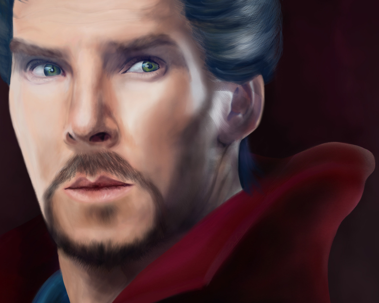1280x1024 Doctor Strange Paint Art Wallpaper,1280x1024 Resolution HD 4k