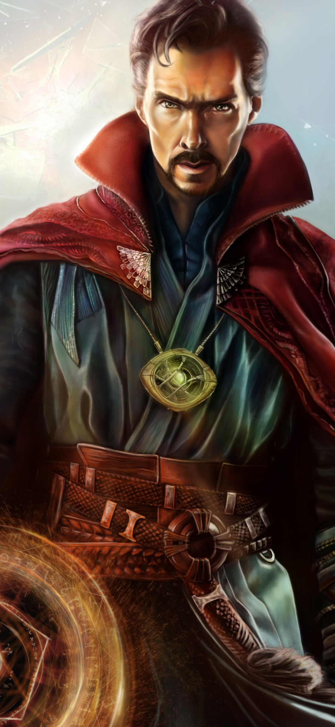 1125x2436 Doctor Strange Paint Artwork Iphone XS,Iphone 10,Iphone X HD