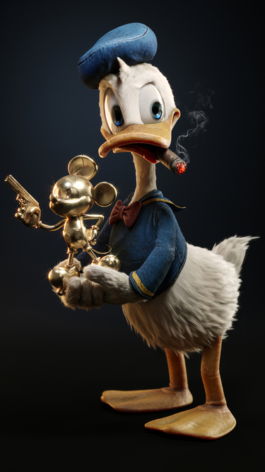 375x667 Donald Duck Found A Treasure 4k 375x667 Resolution HD 4k ...