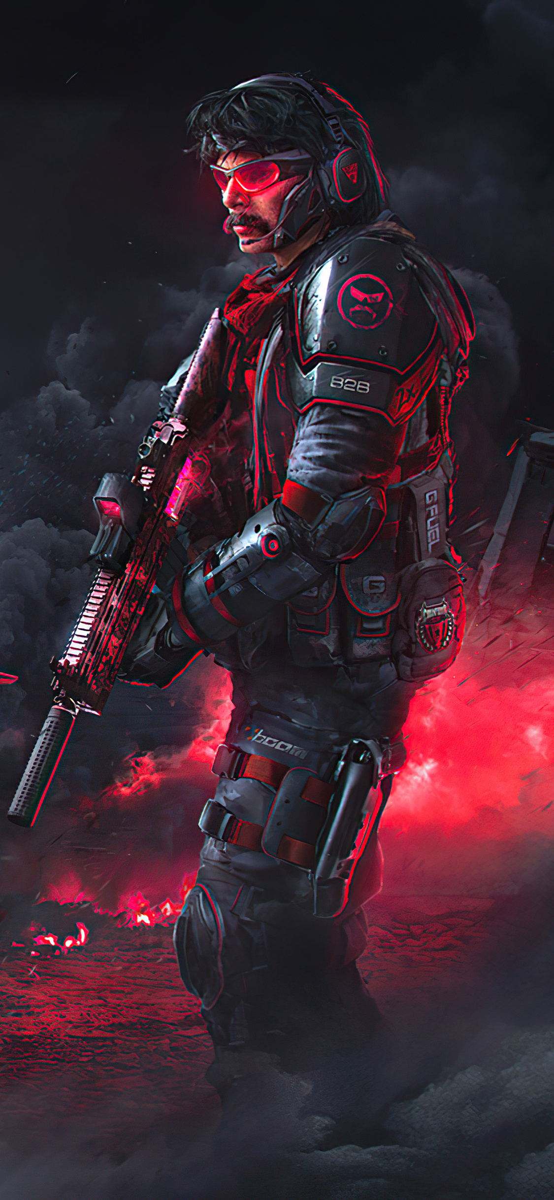 1125x2436 Dr Disrespect 5k Iphone XS,Iphone 10,Iphone X ,HD 4k