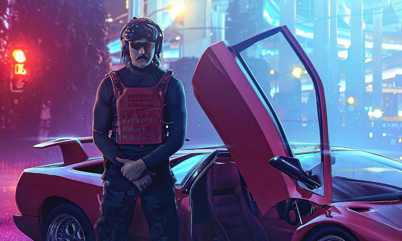 1280x768 Dr Disrespect With Car 4k 1280x768 Resolution HD 4k Wallpapers ...