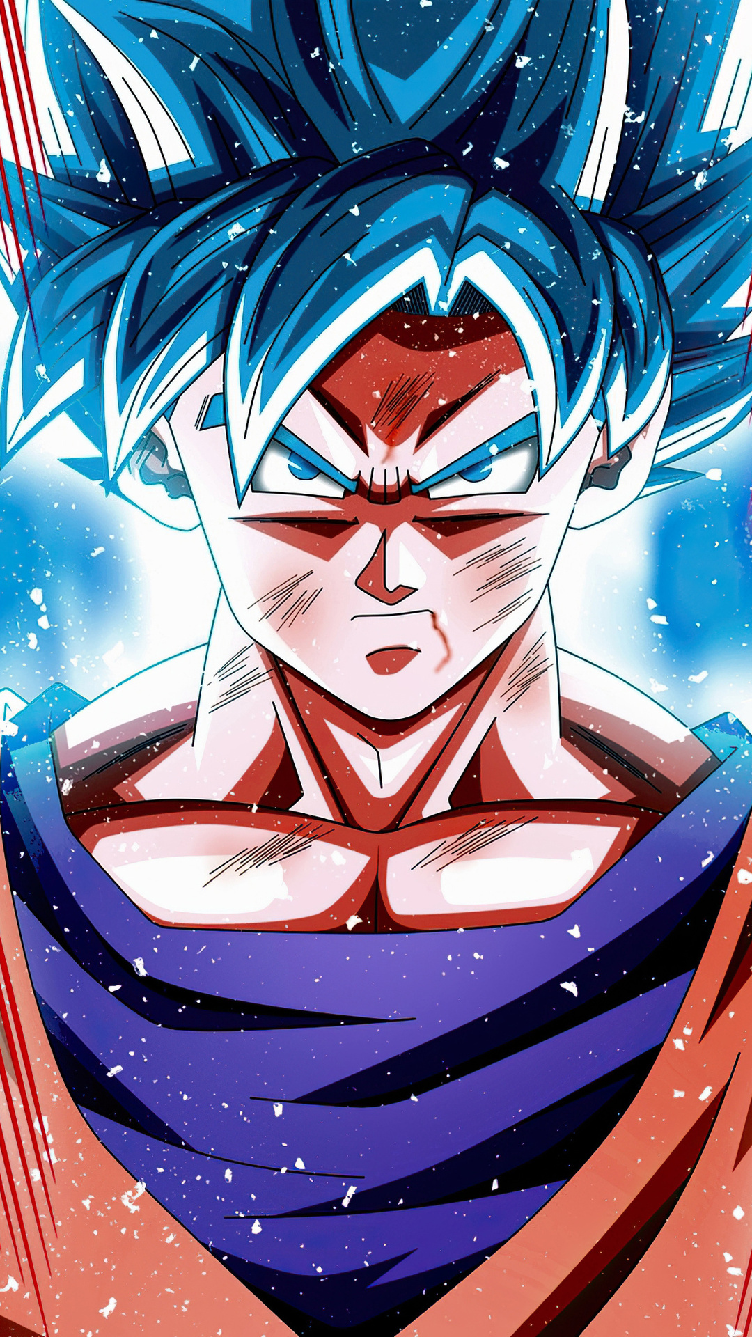 1080x1920 Dragon Ball Goku Blue Kaioken 4k Iphone 7,6s,6 Plus, Pixel xl  ,One Plus 3,3t,5 HD 4k Wallpapers, Images, Backgrounds, Photos and Pictures