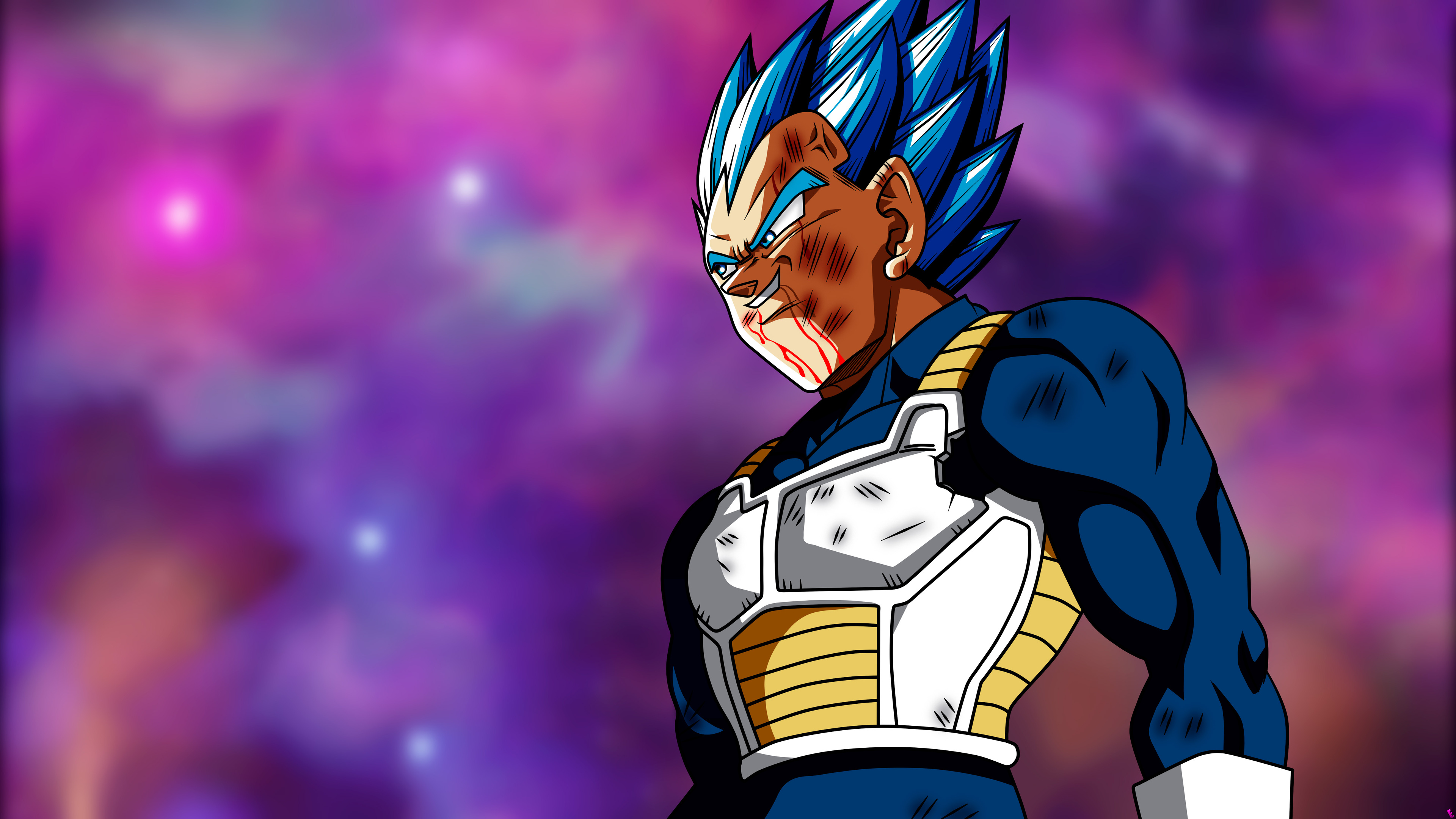 Vegeta Dragon Ball Super 4K Ultra HD Visualização