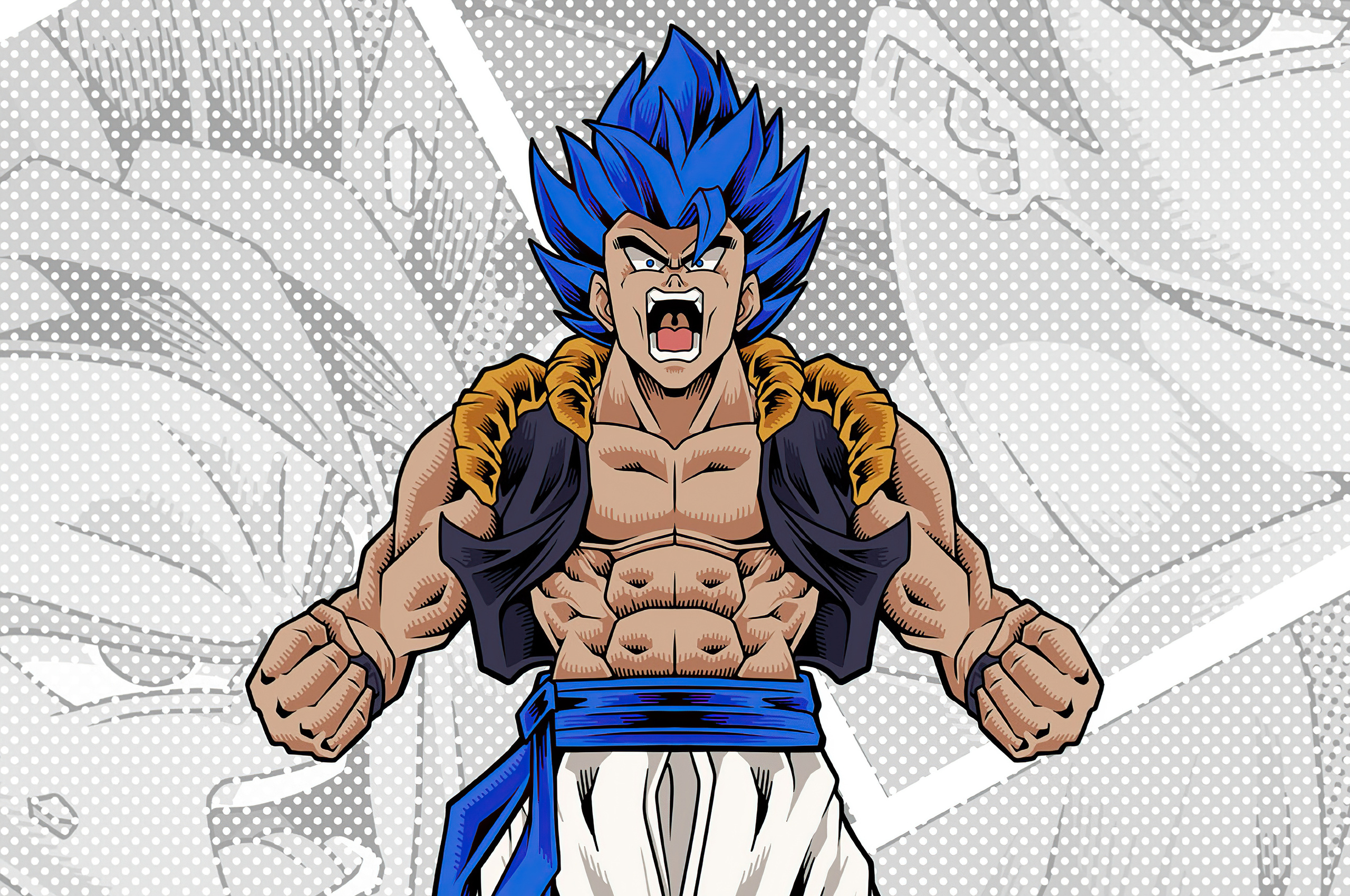 Gogeta - Dragon Ball Super Wallpaper Download