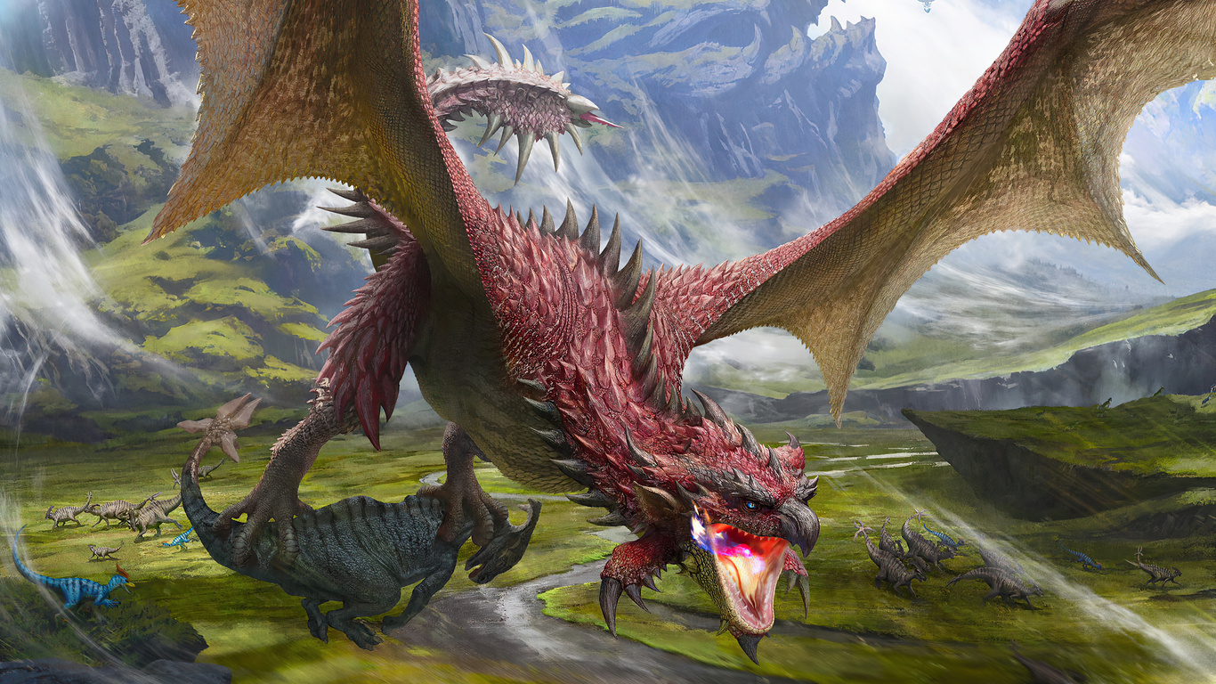 1366x768 Dragon Streesful Year 4k 1366x768 Resolution HD