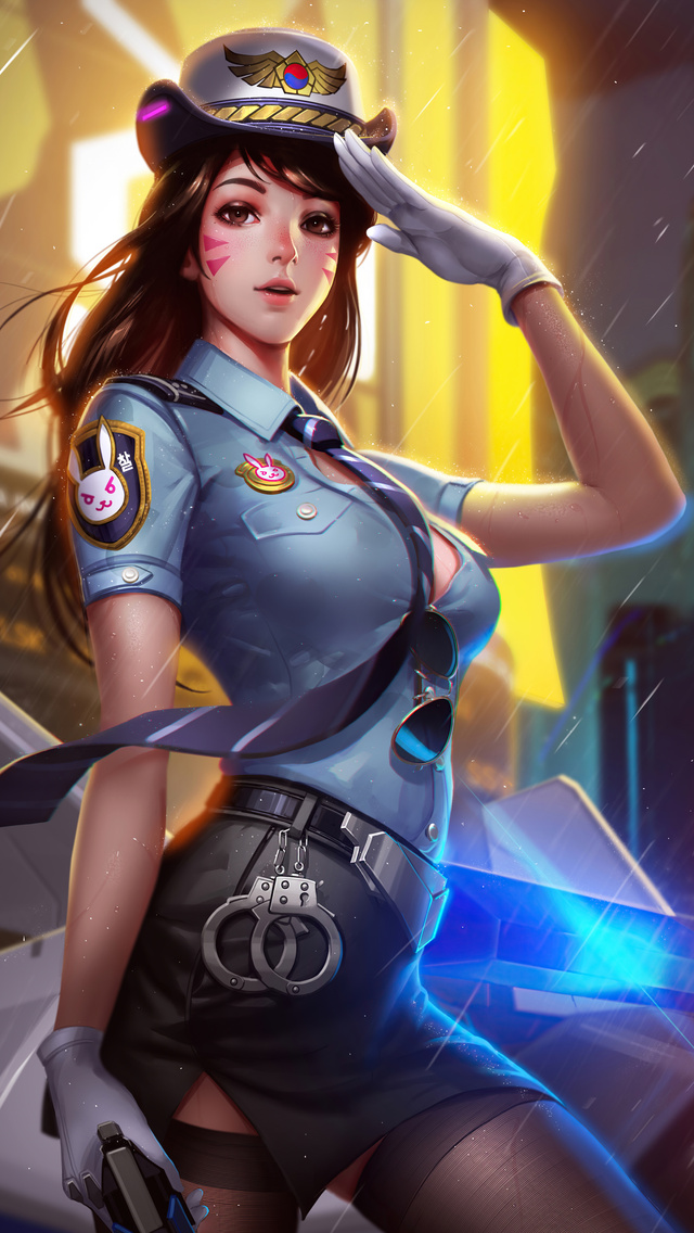 640x1136 Dva Overwatch Arts 4k iPhone 5,5c,5S,SE ,Ipod Touch HD 4k