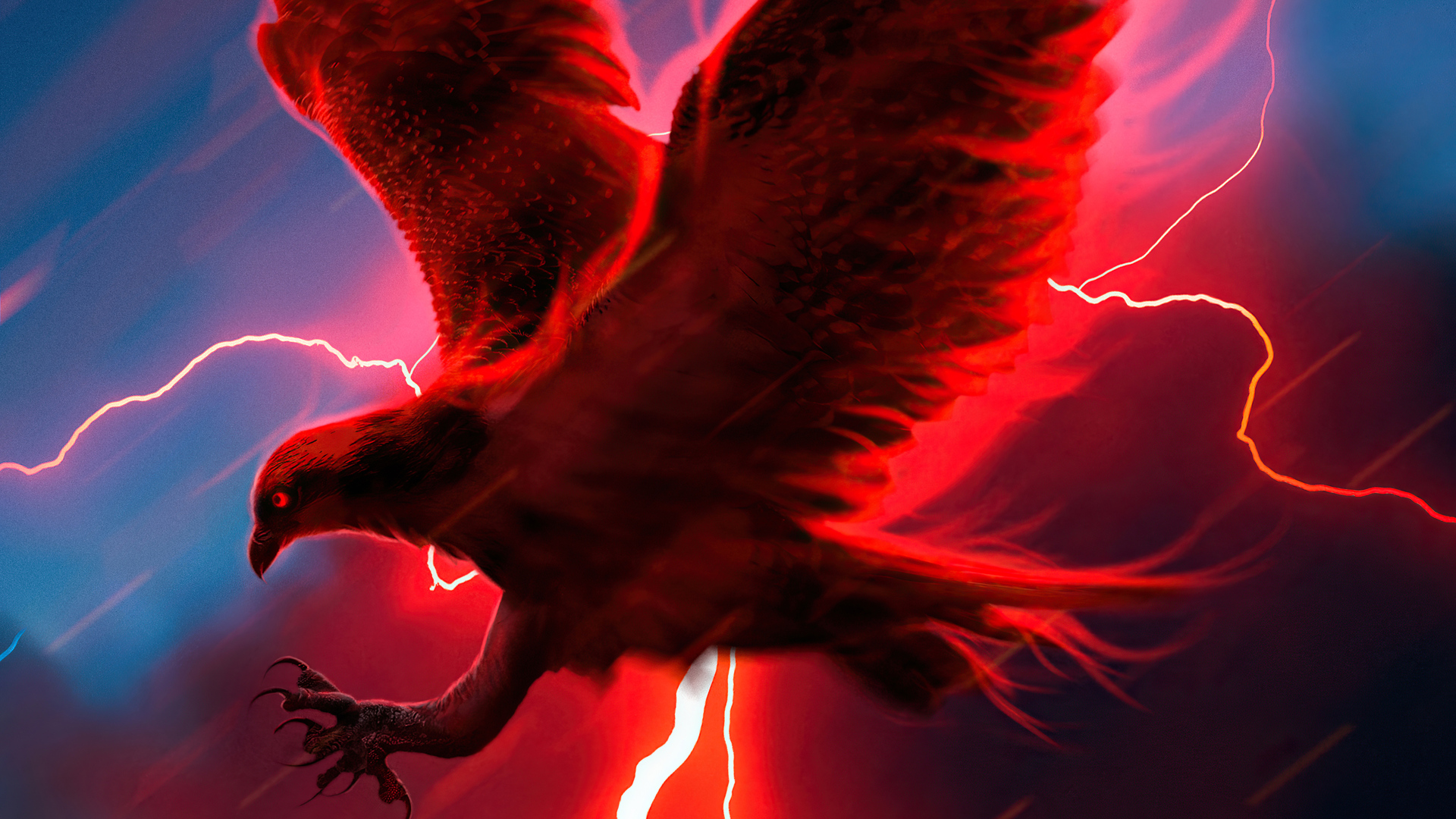 1920x1080 Eagle Struck By Lightning 4k Laptop Full HD 1080P HD 4k Wallpapers,  Images, Backgrounds, Photos and Pictures