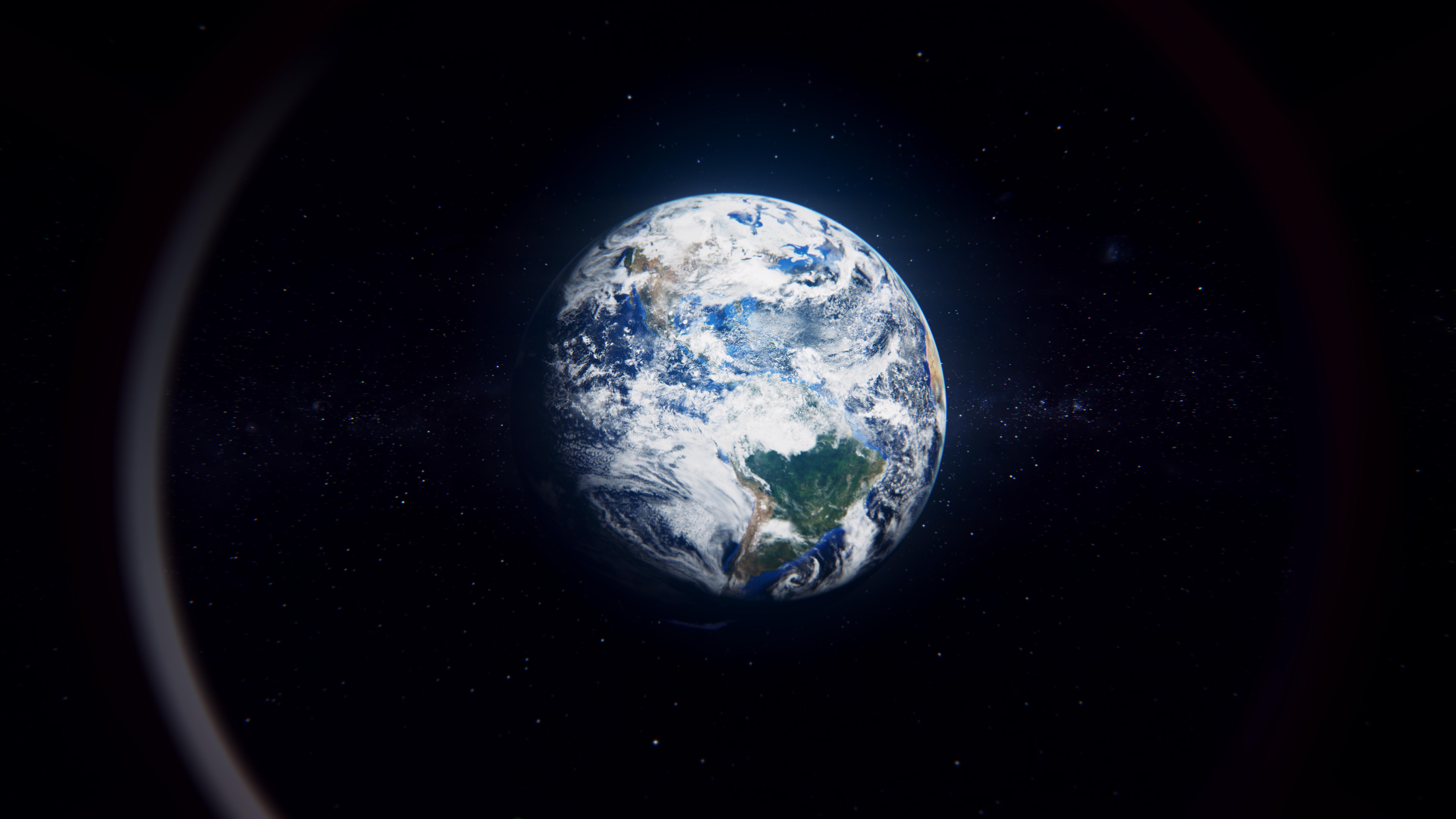 7680x4320 Earth 3D From Space UHD 8K Wallpaper, Pixelz