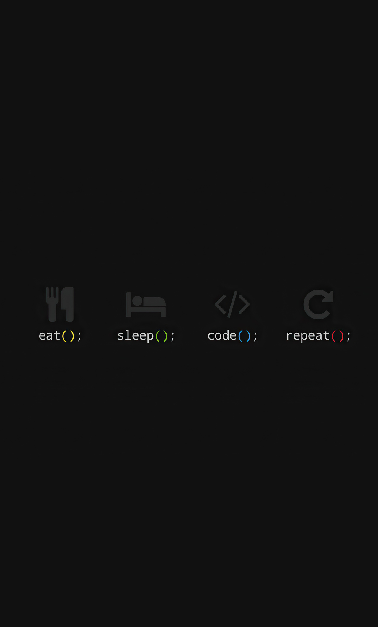 HD wallpaper: eat, sleep, code, and repeat logos, Eat Sleep Code