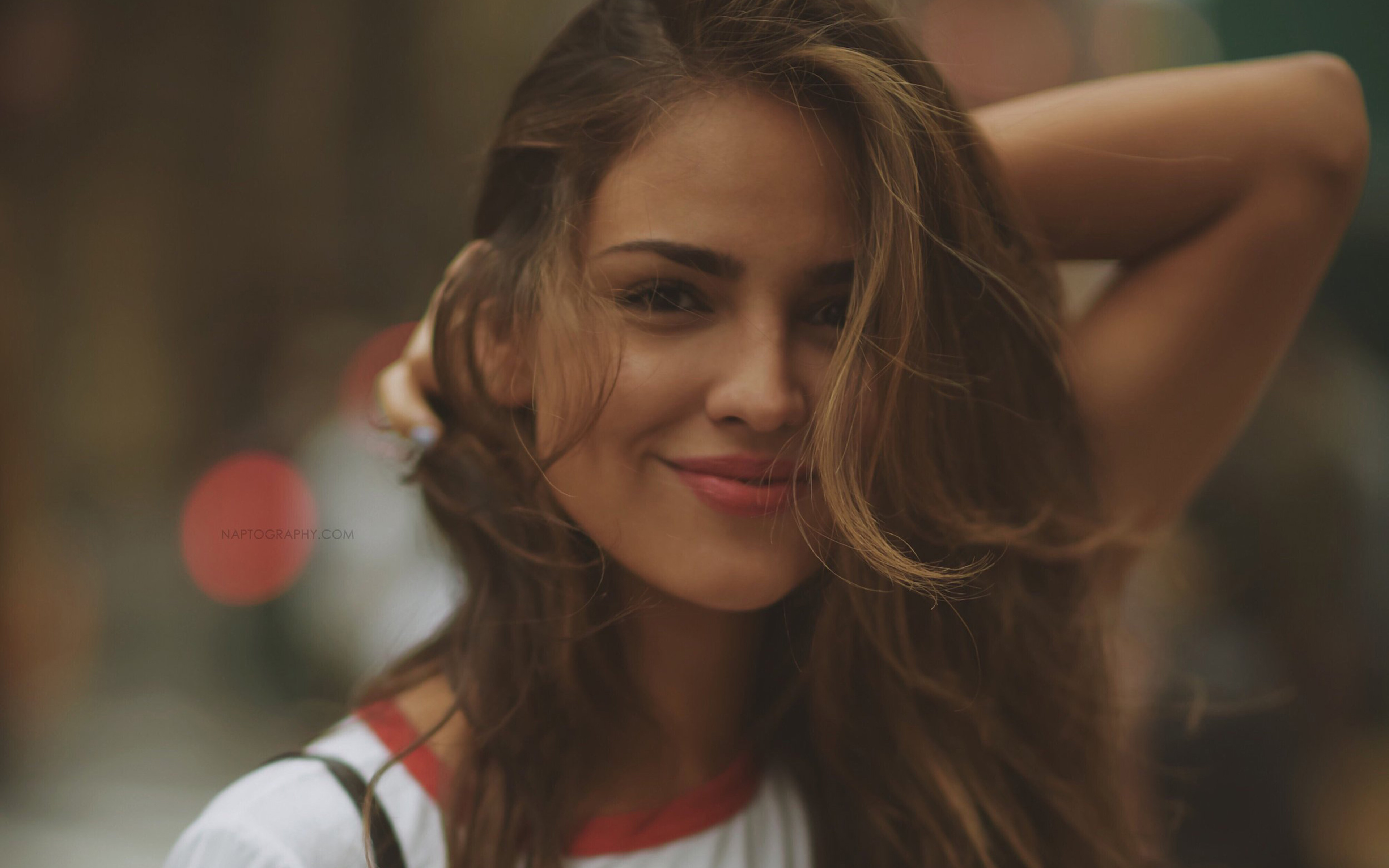 3840x2400 Eiza Gonzalez Smiling 4k HD 4k Wallpapers, Images