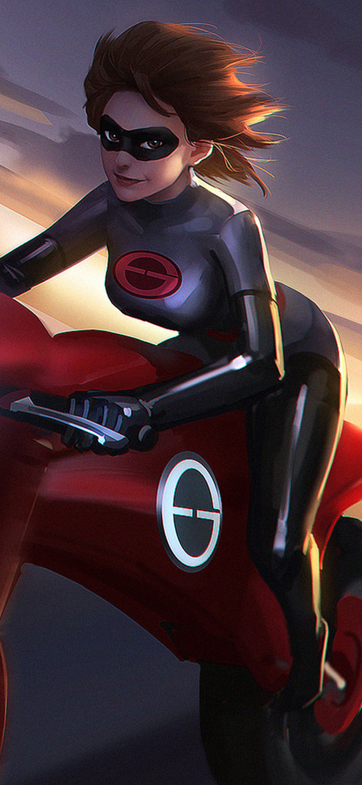 1242x2688 Elastigirl In The Incredibles 2 Movie Art Iphone XS MAX HD 4k