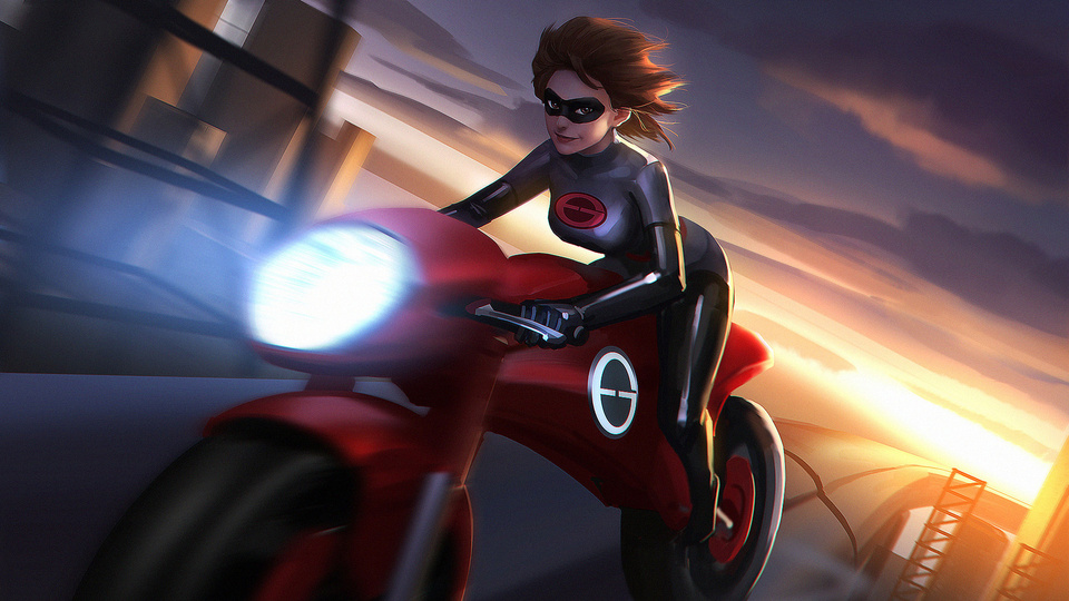 Incredibles 2 Elastigirl Screensaver