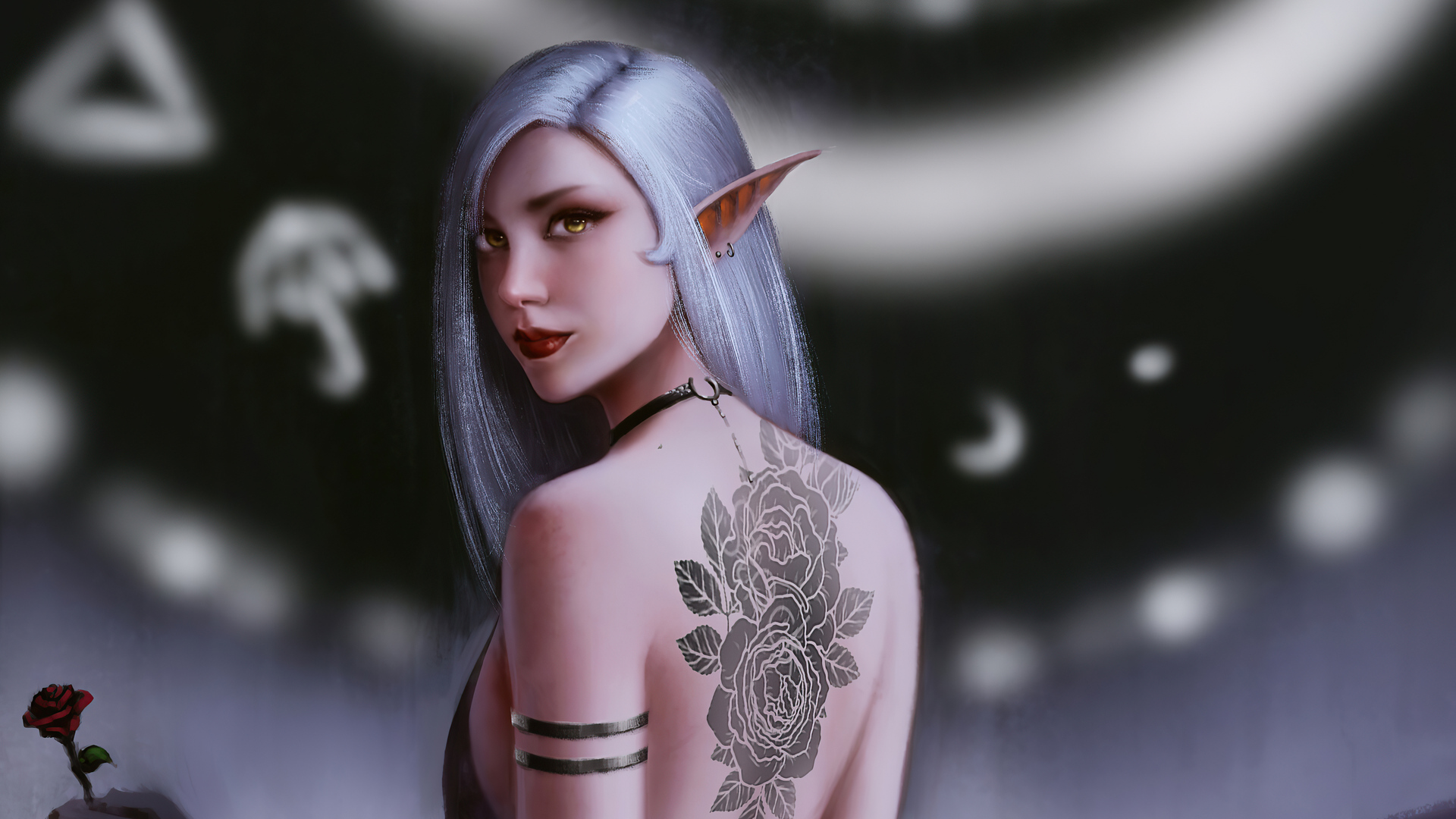 1920x1080 Elf Back Tattoo Laptop Full HD 1080P HD 4k Wallpapers, Images,  Backgrounds, Photos and Pictures