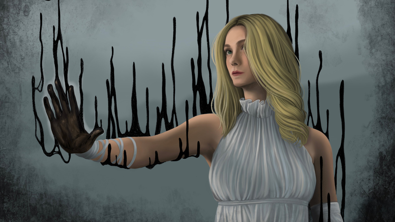 1366x768 Elle Fanning In Death Stranding 2 On The Beach Laptop HD ,HD ...