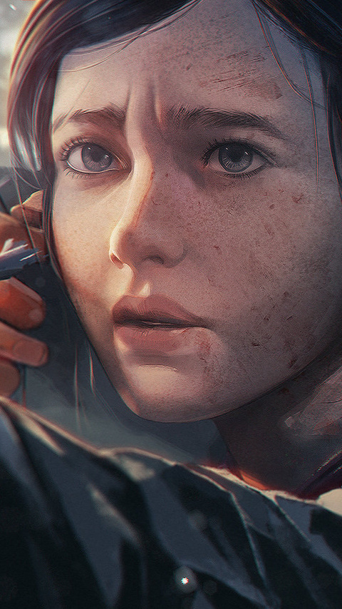 480x854 Ellie The Last Of Us Game Character Artwork Android One ,HD 4k ...