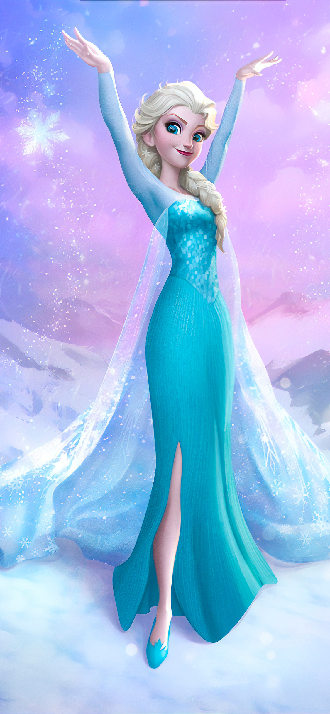 1125x2436 Elsa Snow Queen Iphone XS,Iphone 10,Iphone X HD 4k Wallpapers,  Images, Backgrounds, Photos and Pictures