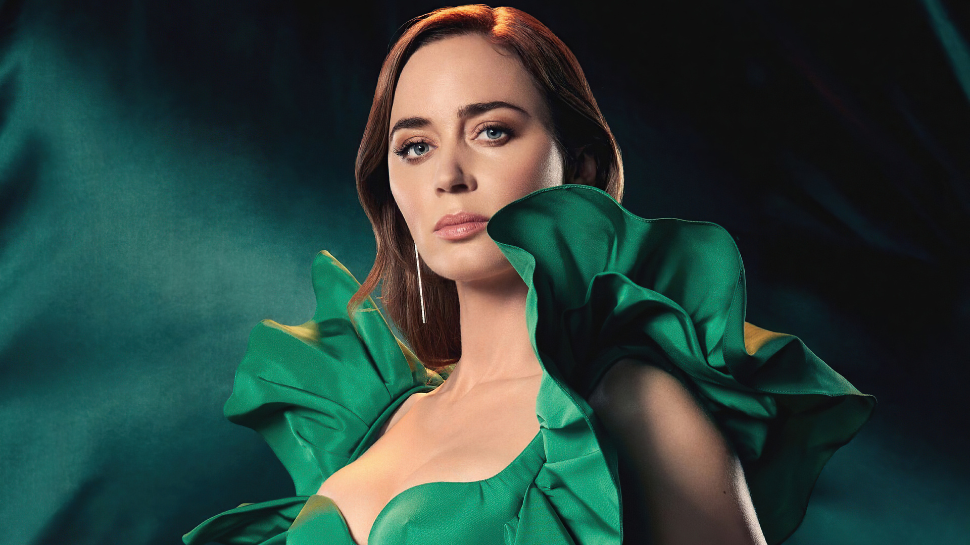 1920x1080 Emily Blunt The Hollywood Reporter 5k Laptop Full HD 1080P
