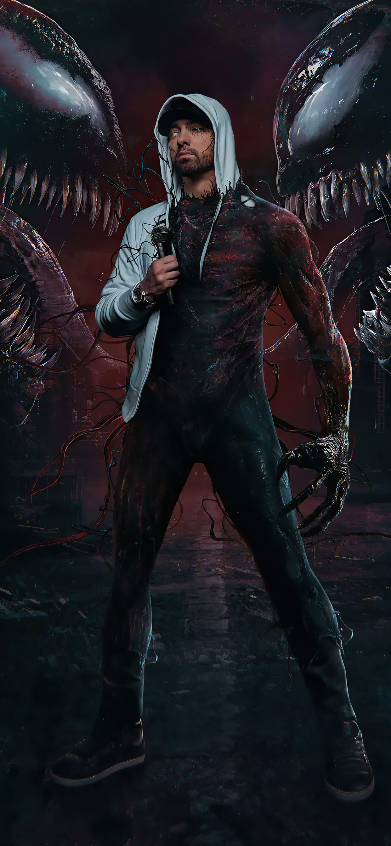 1242x2688 Eminem X Venom Iphone XS MAX HD 4k Wallpapers, Images