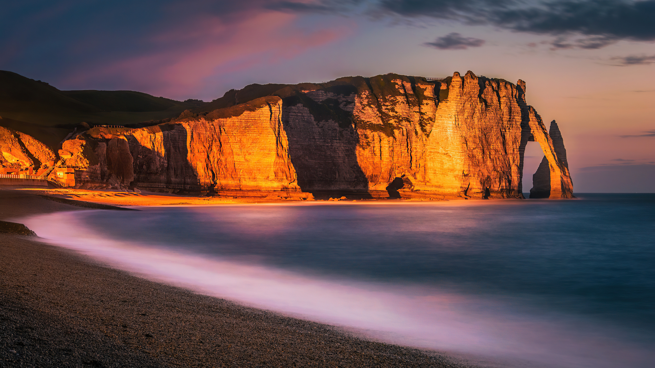 2560x1440 Etretat Cliff 8k 1440P Resolution ,HD 4k Wallpapers,Images