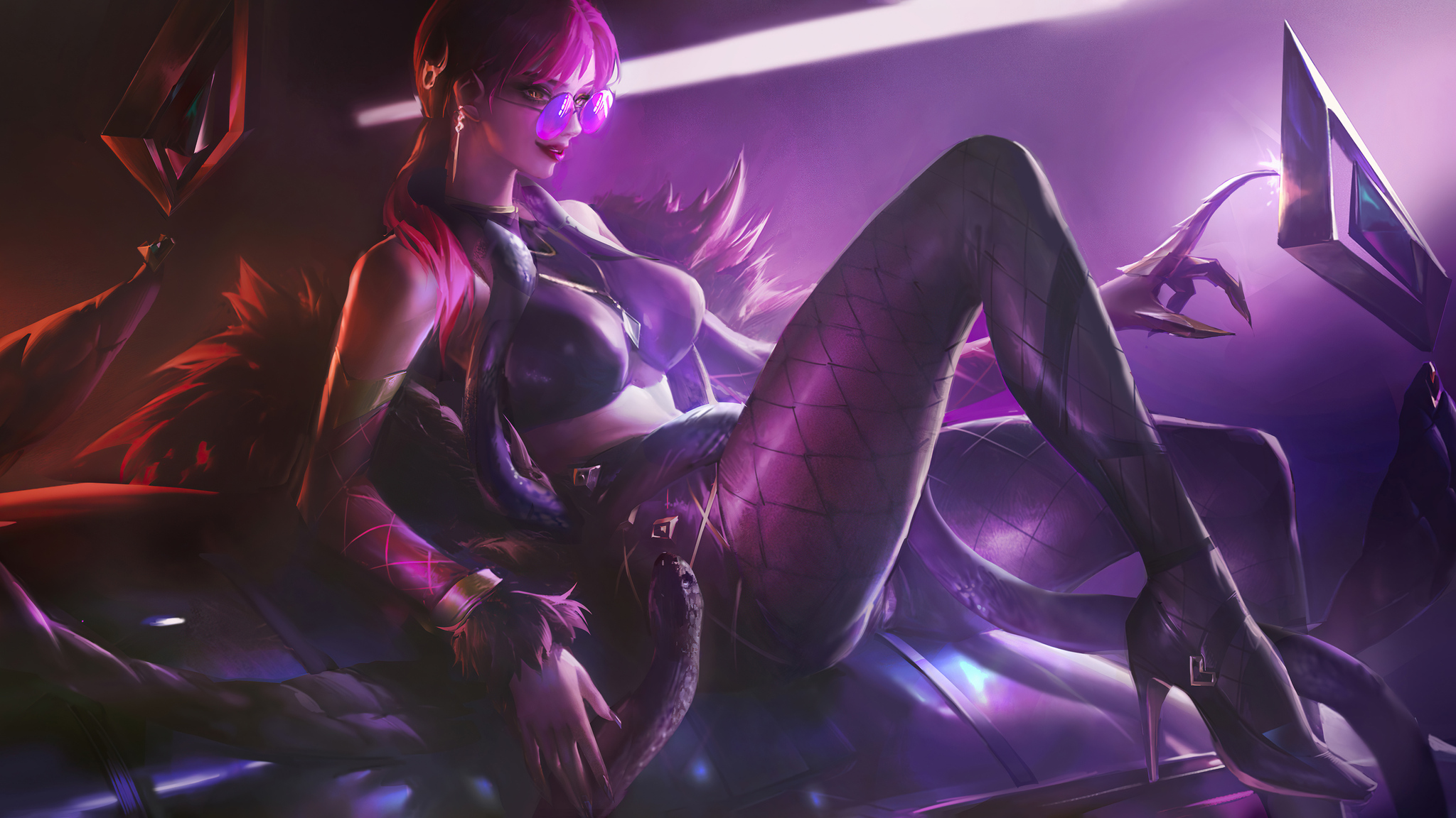 2048x1152 Evelynn Lol 2048x1152 Resolution HD 4k Wallpapers, Images,  Backgrounds, Photos and Pictures