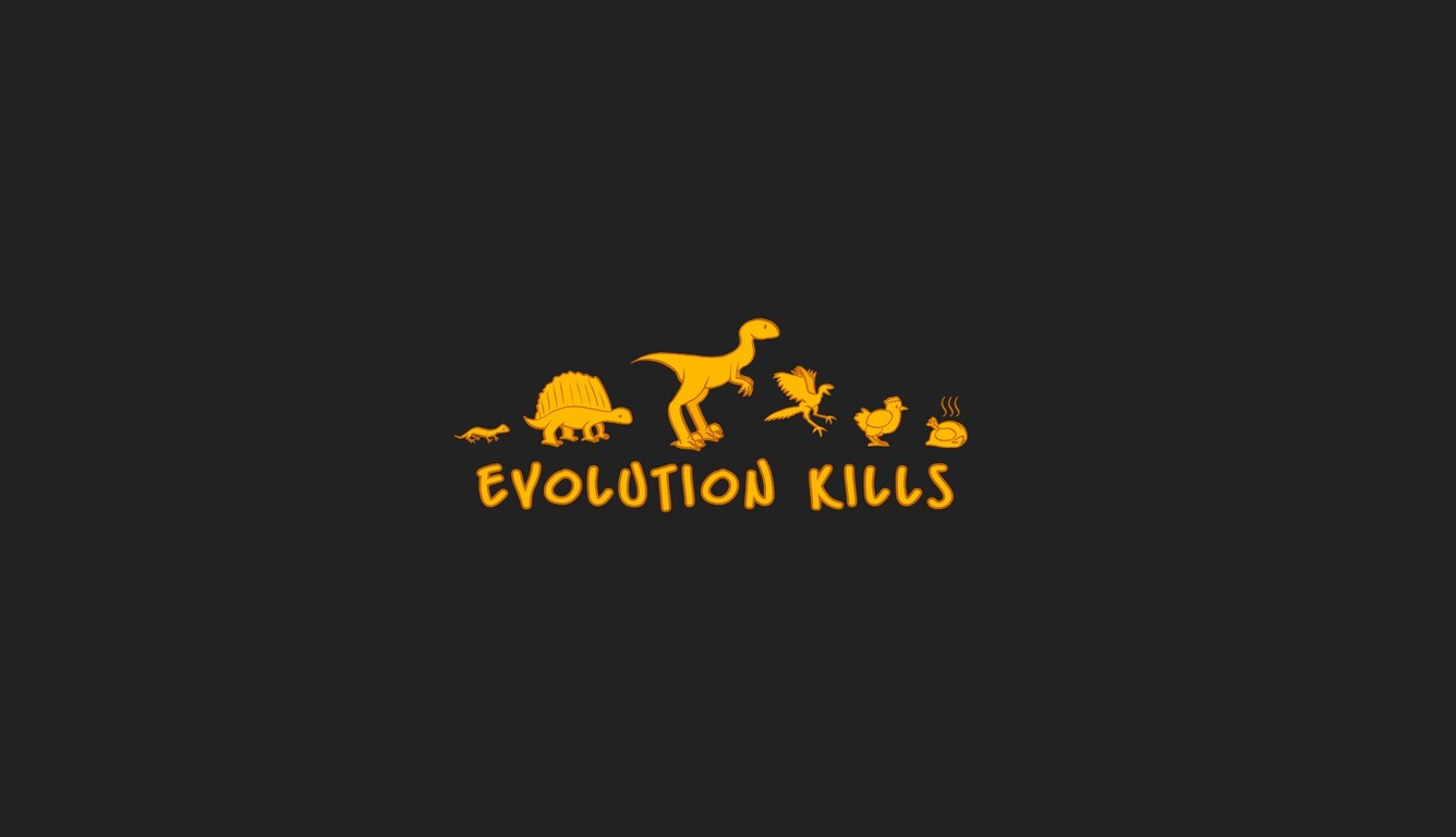 Evolution Kills Wallpaper In 1336x768 Resolution
