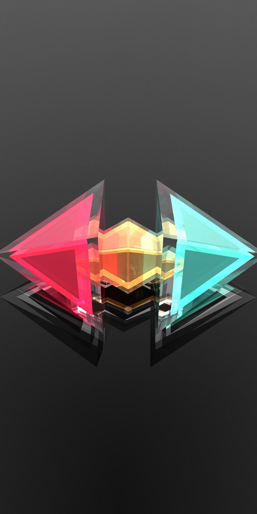 Facet Triangle 5k Wallpaper In 1080x2160 Resolution