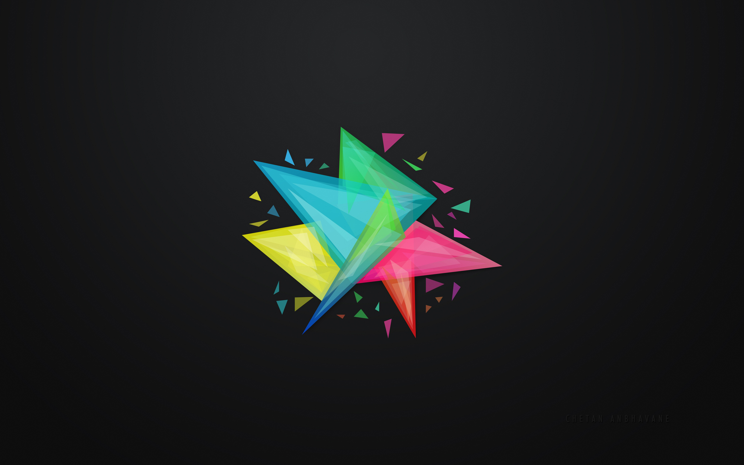 2560x1600 Facets Shapes 4k 2560x1600 Resolution HD 4k Wallpapers ...